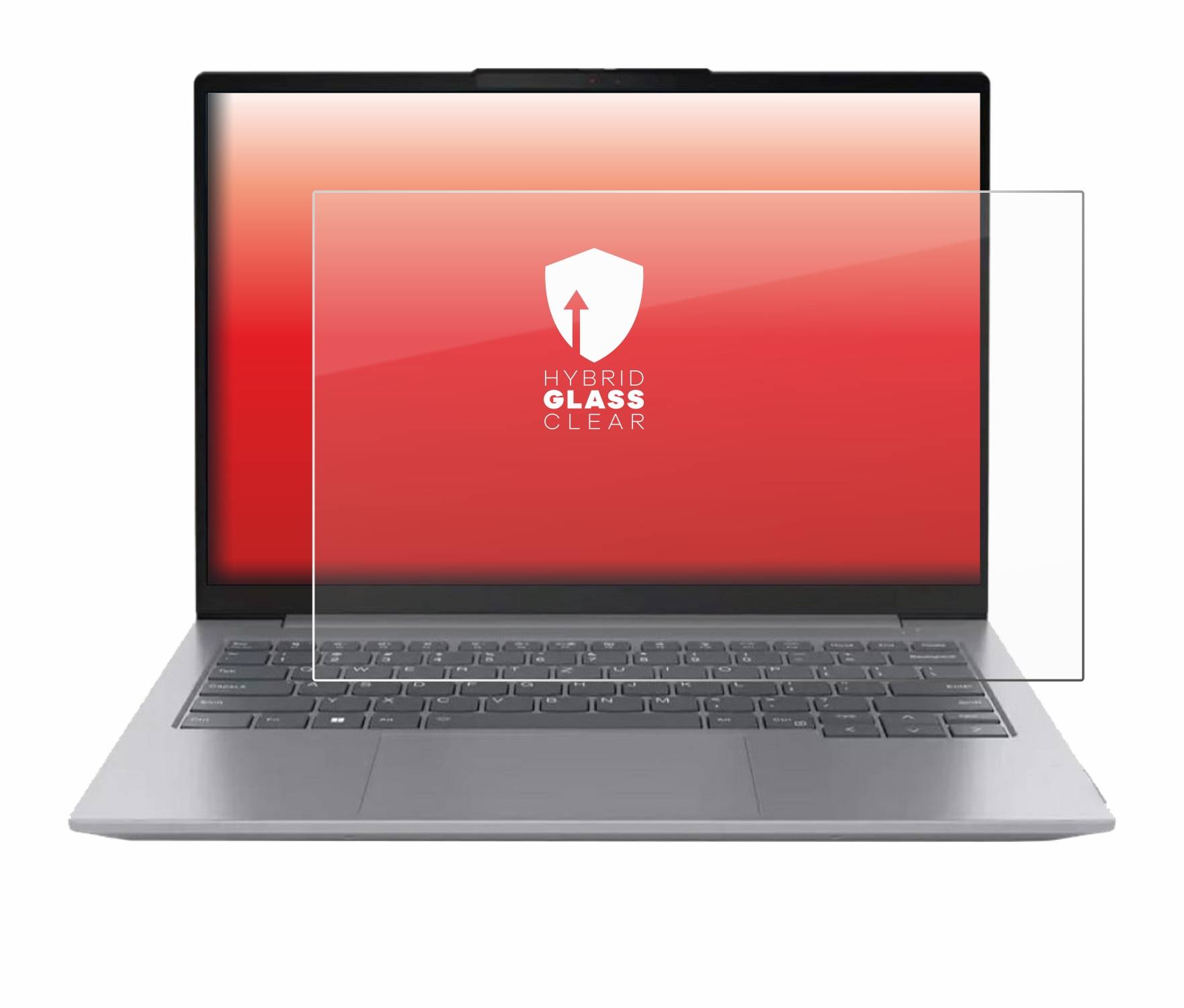 upscreen Hybrid Glas Schutz-Folie für Lenovo ThinkBook 16 Gen 6