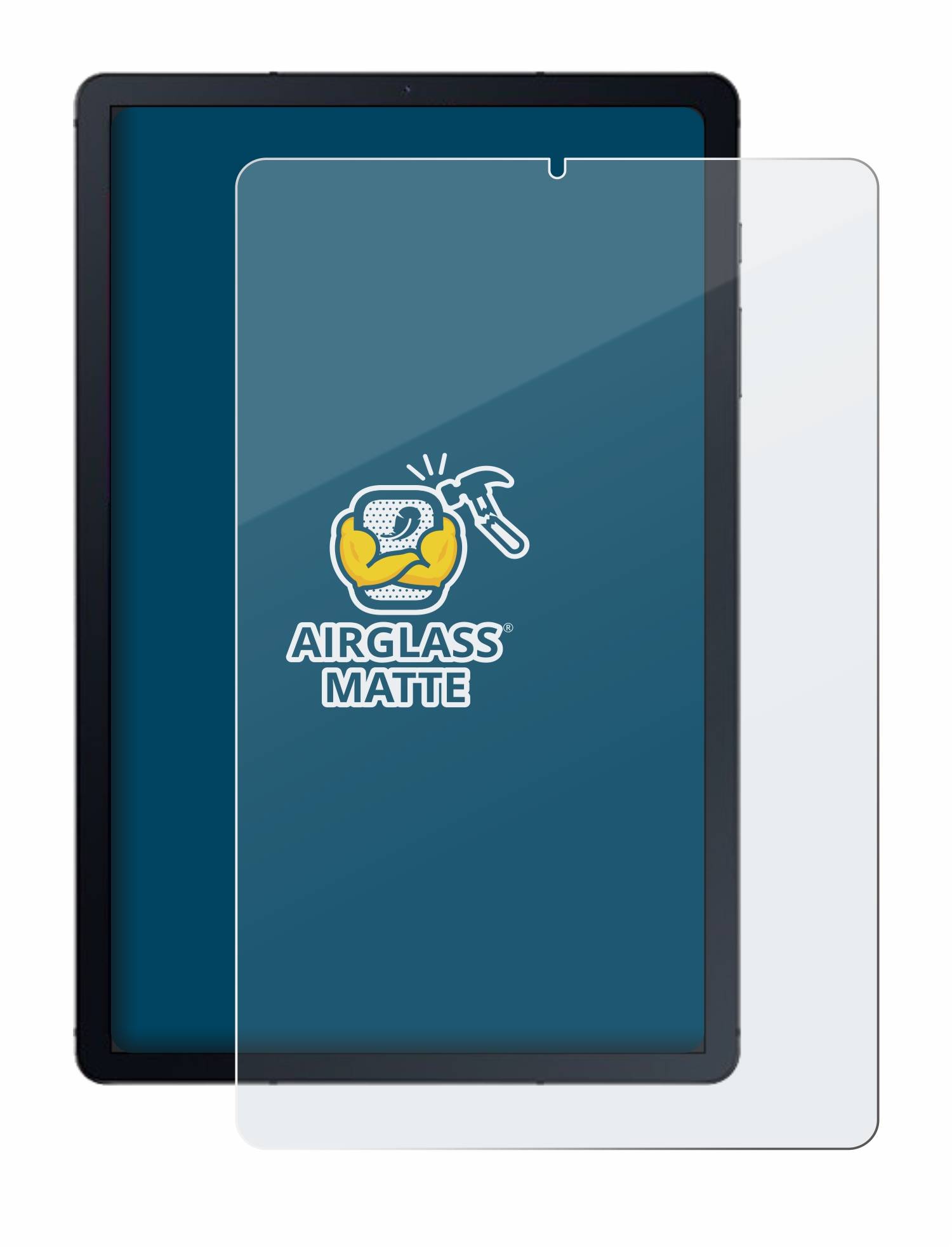 BROTECT AirGlass Matt Glas Schutz Folie für Samsung Galaxy Tab S6 Lite LTE 2024