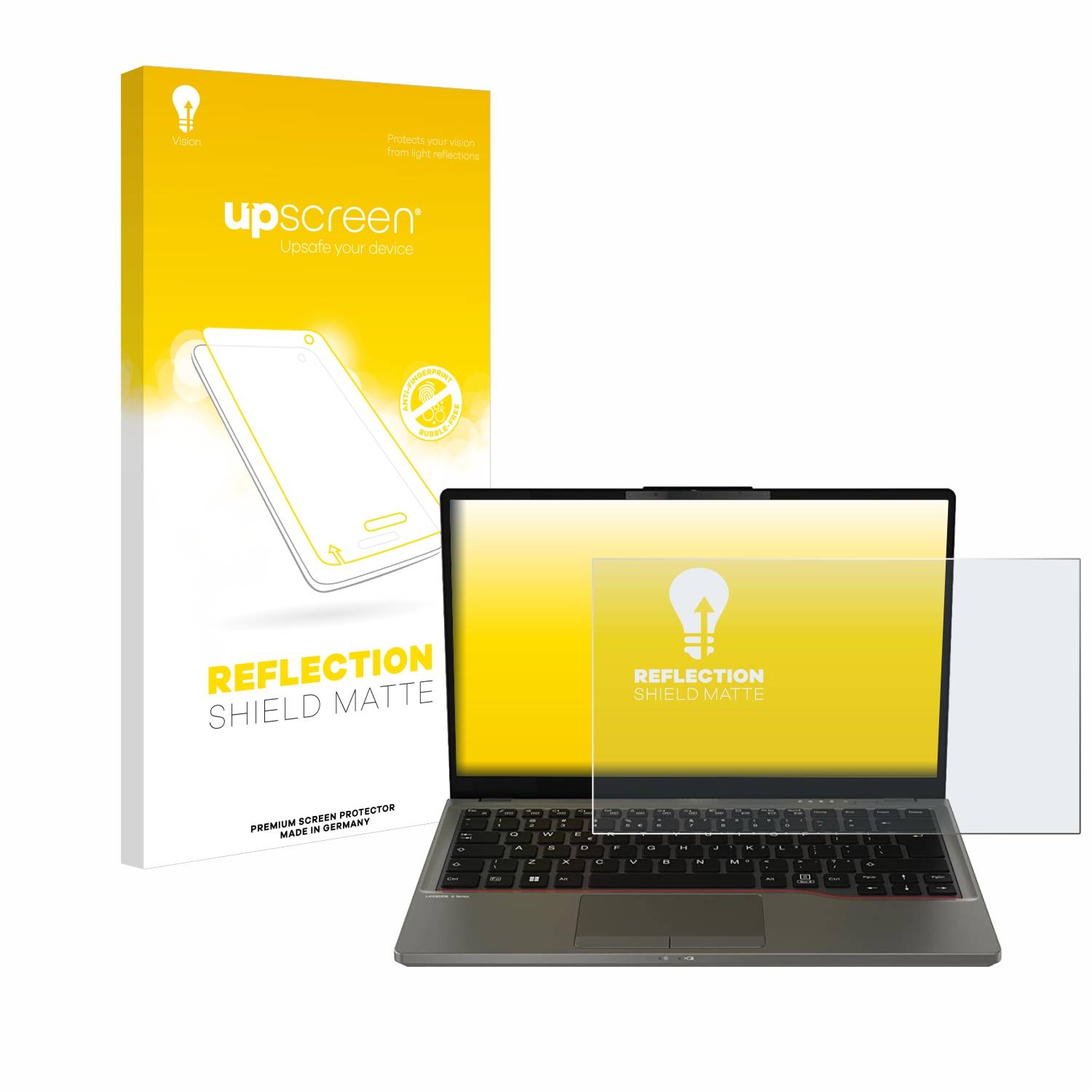upscreen Reflection Shield Matt Schutzfolie für Fujitsu Lifebook U7312