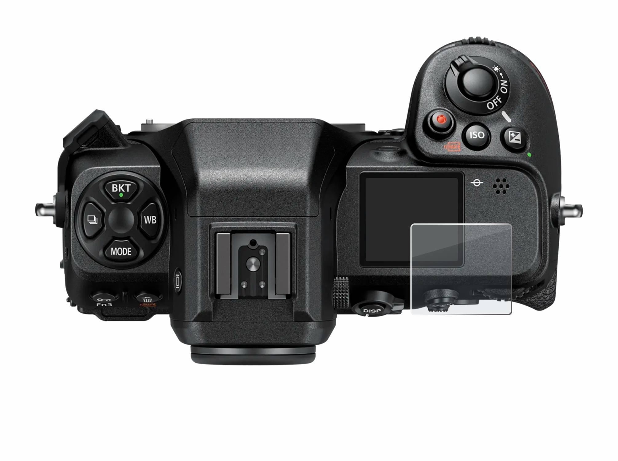 BROTECT AirGlass Flexible Schutz Glas Folie für Nikon Z 8 (Schulterdisplay) Matt Entspiegelt