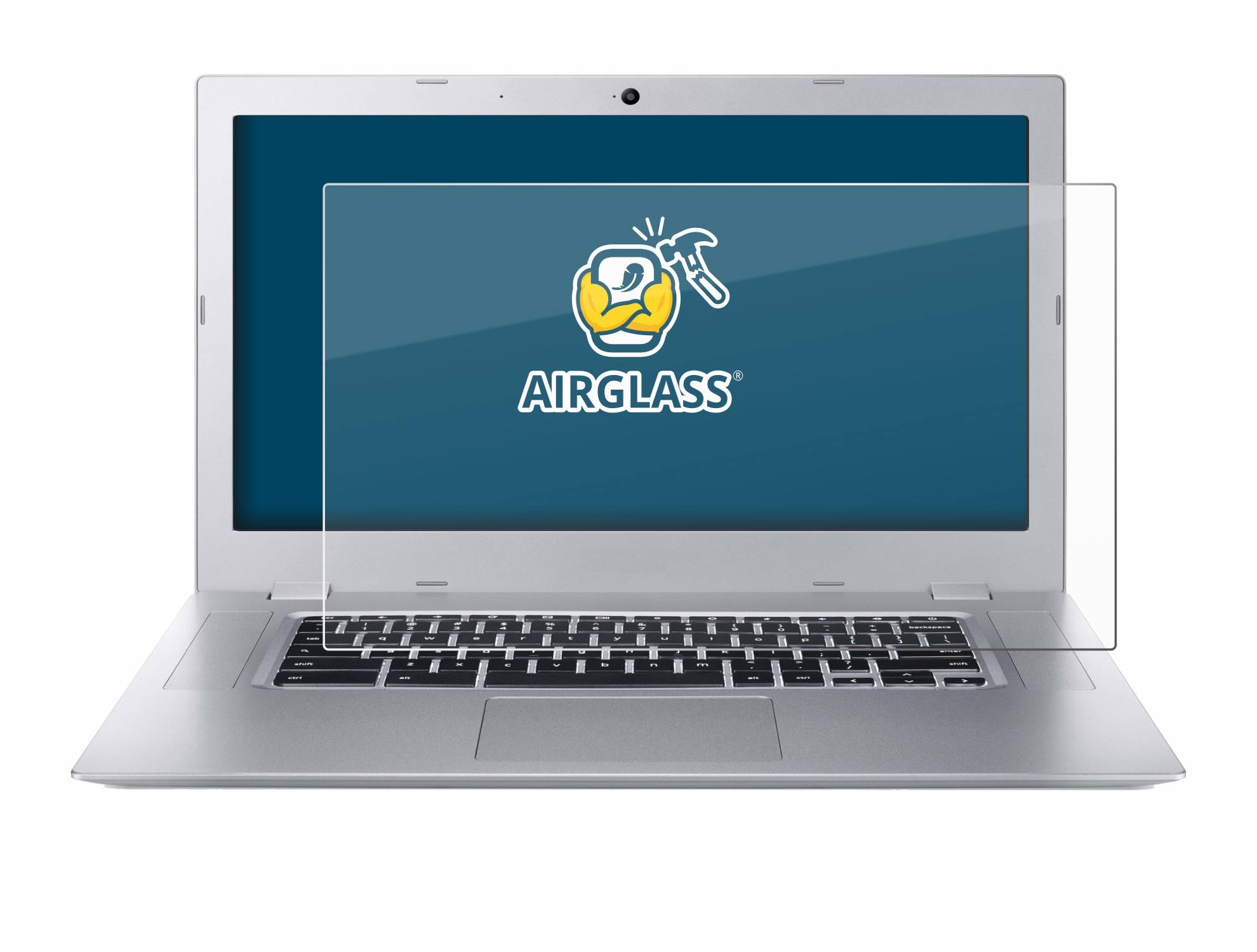 BROTECT AirGlass Glas Schutz-Folie für Acer Chromebook CB315 15 Zoll ) - Schutzglas