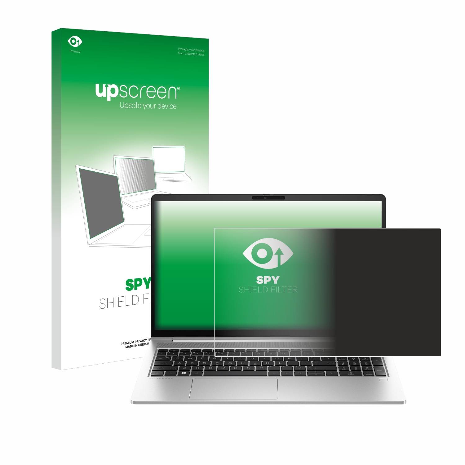 upscreen Blickschutzfilter für HP EliteBook 640 G10 Blaulichtfilter Sichtschutz Privacy Anti Spy abnehmbar