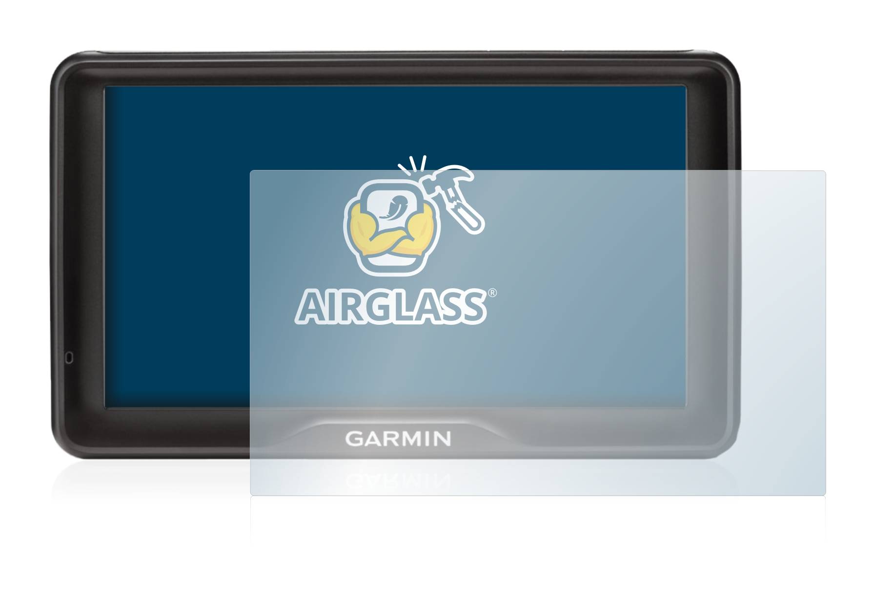 BROTECT AirGlass Glas Schutz-Folie für Garmin Camper 760 LMT-D - Schutzglas