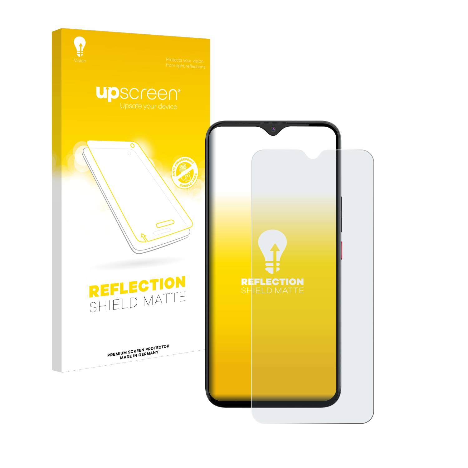 upscreen Reflection Shield Matt Schutzfolie für Gigaset GS5 PRO SE