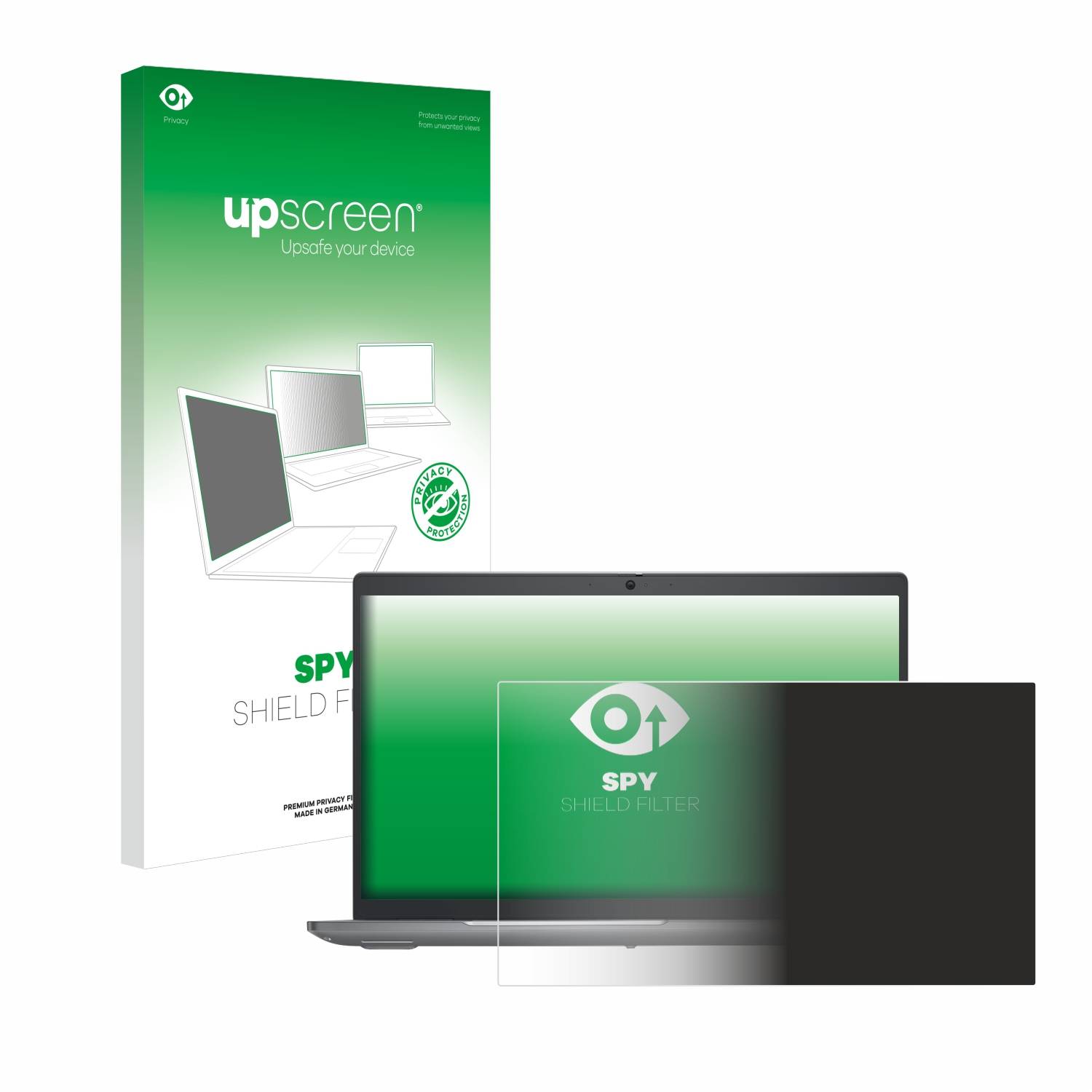 upscreen Blickschutzfilter für Dell Precision 3590 Workstation Blaulichtfilter Sichtschutz Privacy Anti Spy abnehmbar