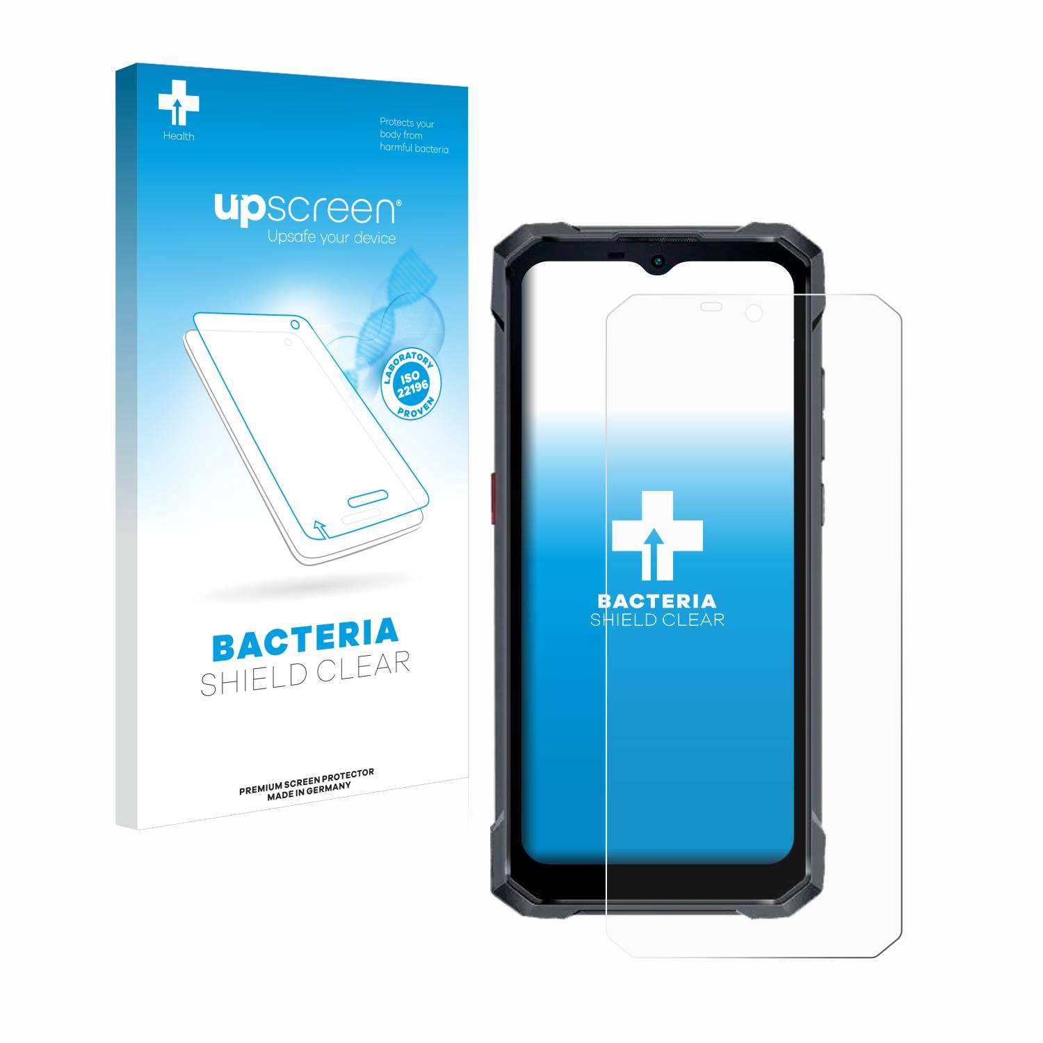 upscreen Bacteria Shield Schutzfolie für Hotwav W11 - Antibakteriell