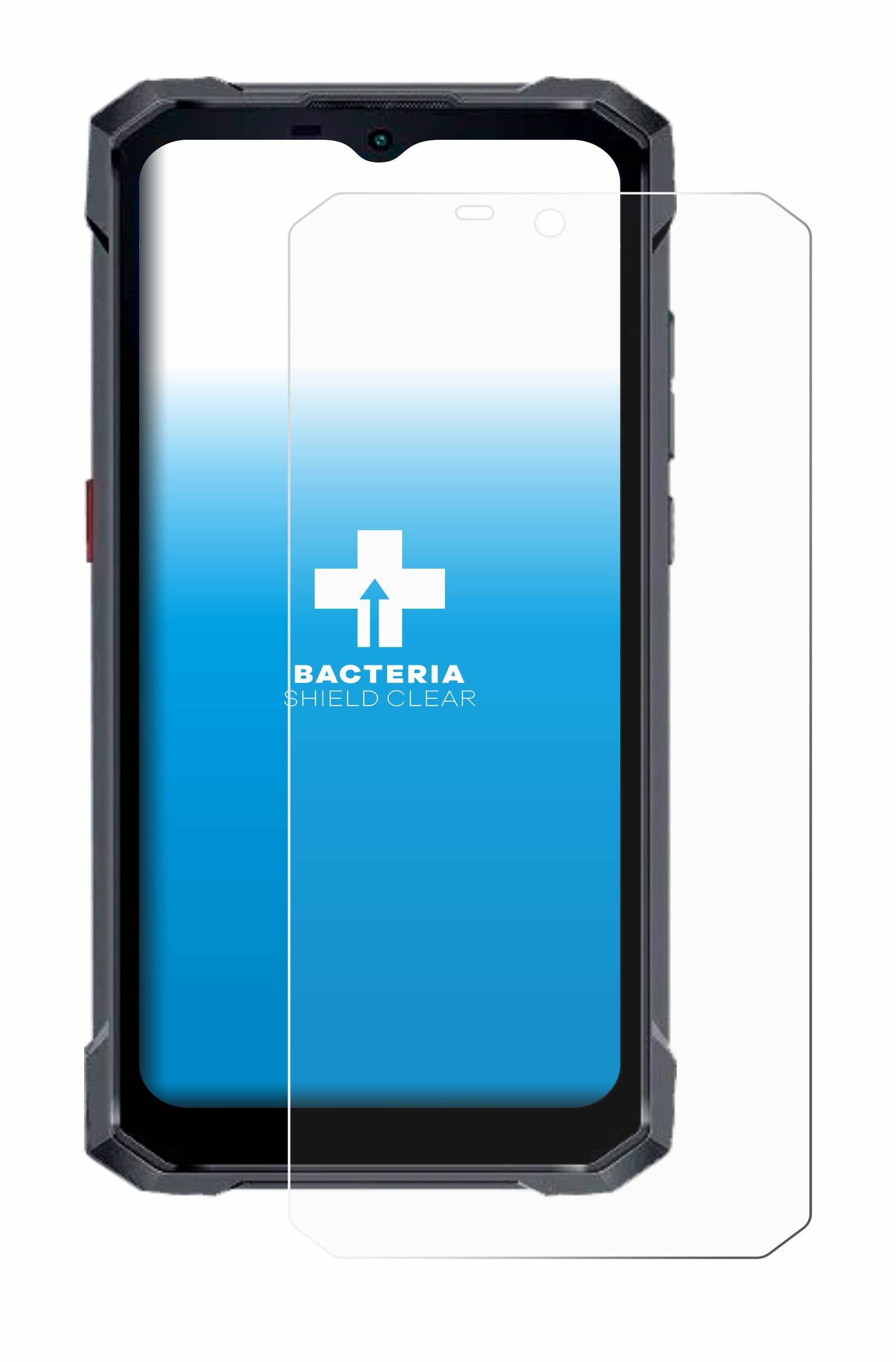 upscreen Bacteria Shield Schutzfolie für Hotwav W11 - Antibakteriell
