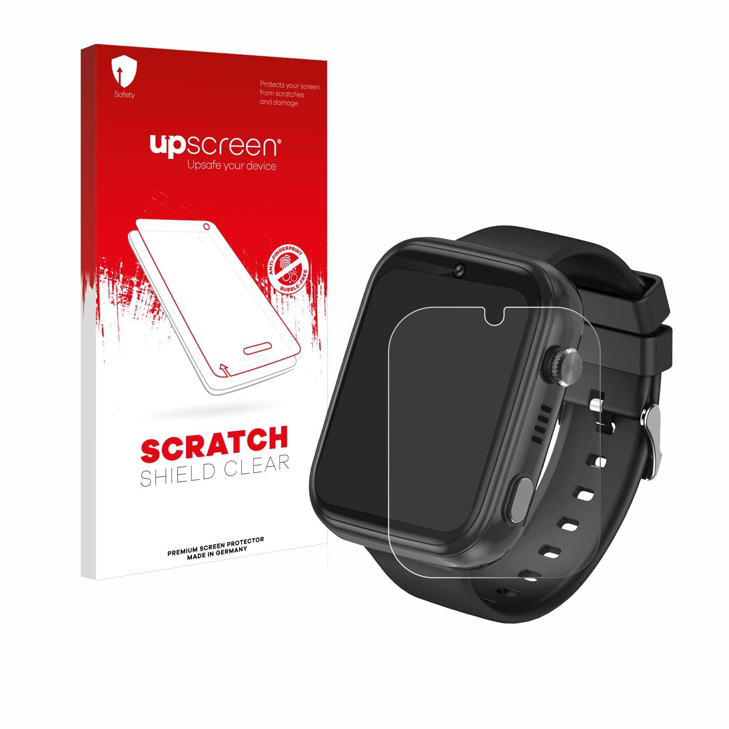 upscreen Scratch Shield Schutzfolie für Okyuk 4G Kids Smartwatch T45