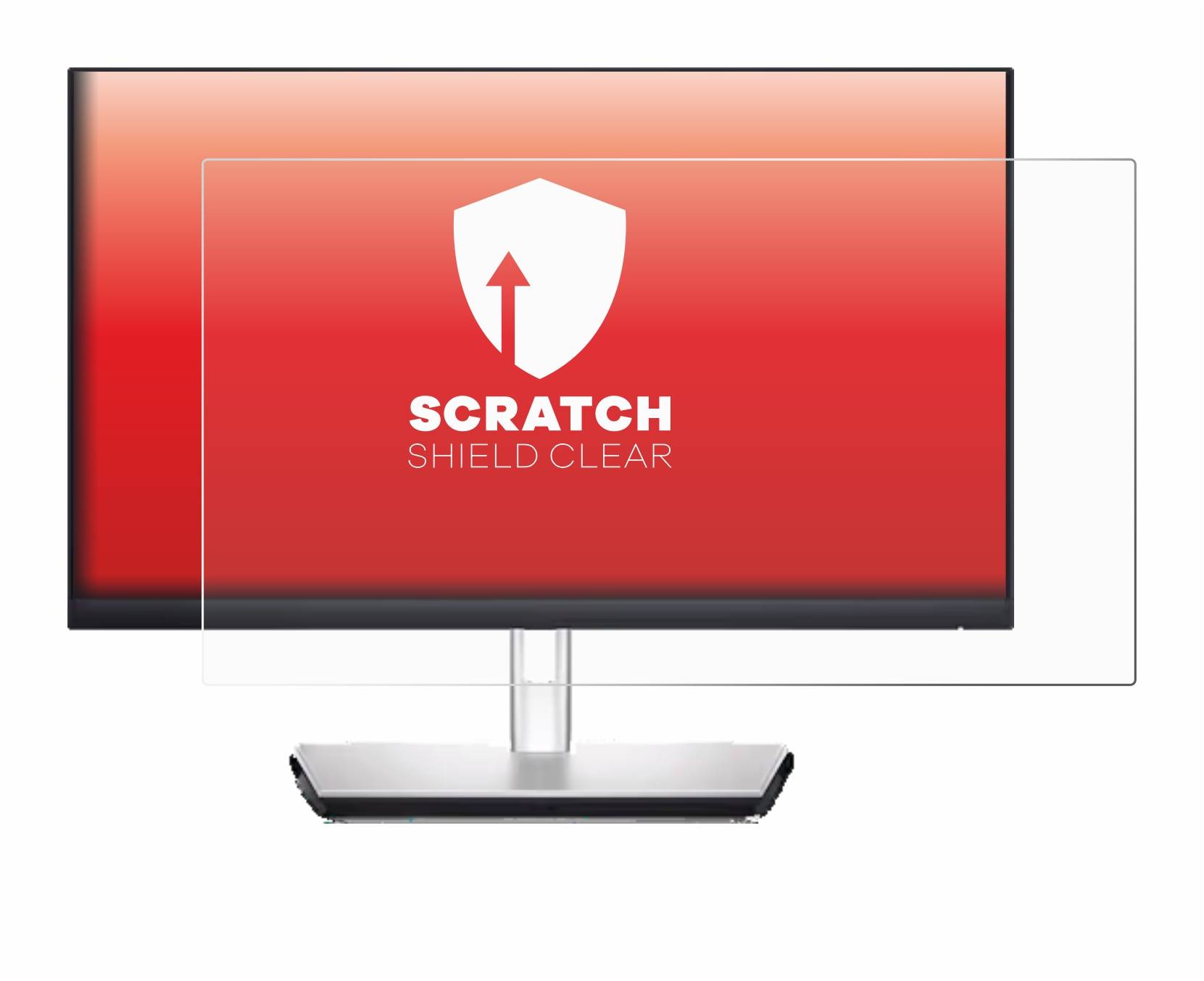 upscreen Scratch Shield Schutzfolie für Dell P2424HT