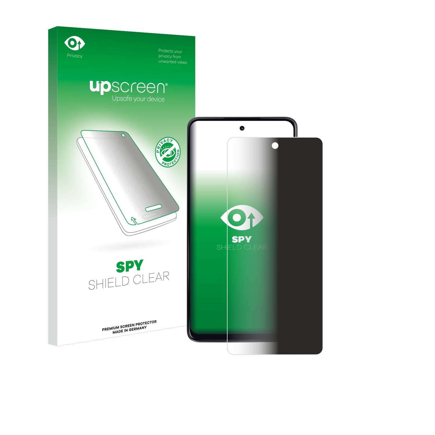 upscreen Spy Shield Sichtschutz-Folie für Motorola Moto G24