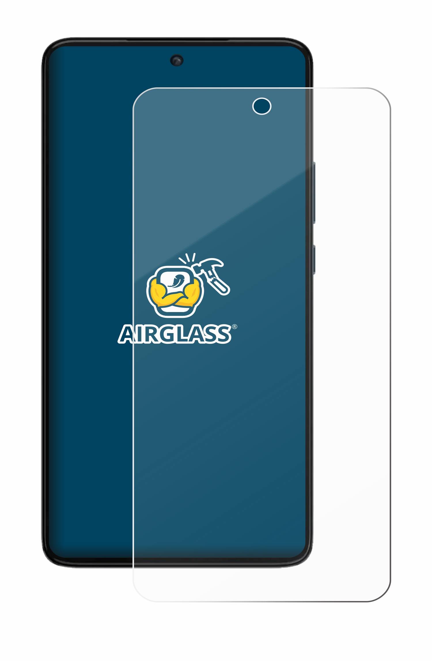 BROTECT AirGlass Glas Schutz-Folie für Motorola Moto G84 - Schutzglas