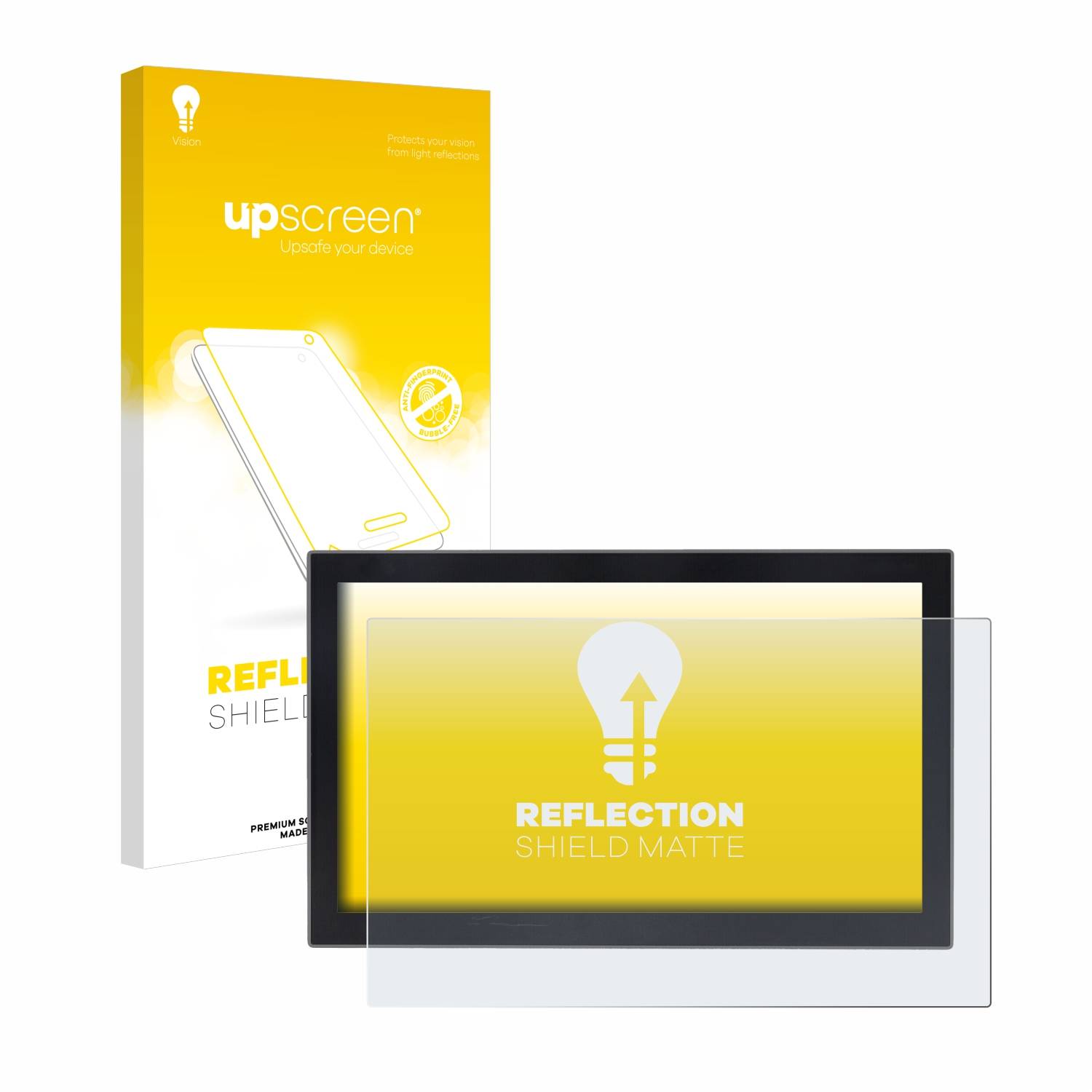 upscreen Reflection Shield Matt Schutzfolie für Siemens Simatic IFP 1900 V2