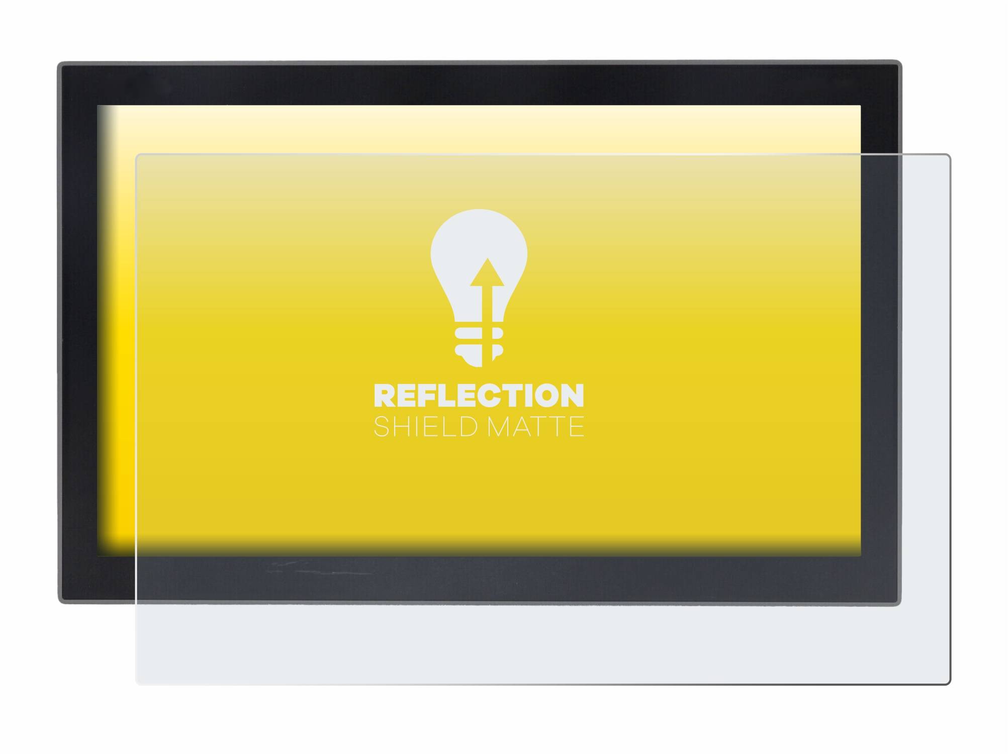 upscreen Reflection Shield Matt Schutzfolie für Siemens Simatic IFP 1900 V2