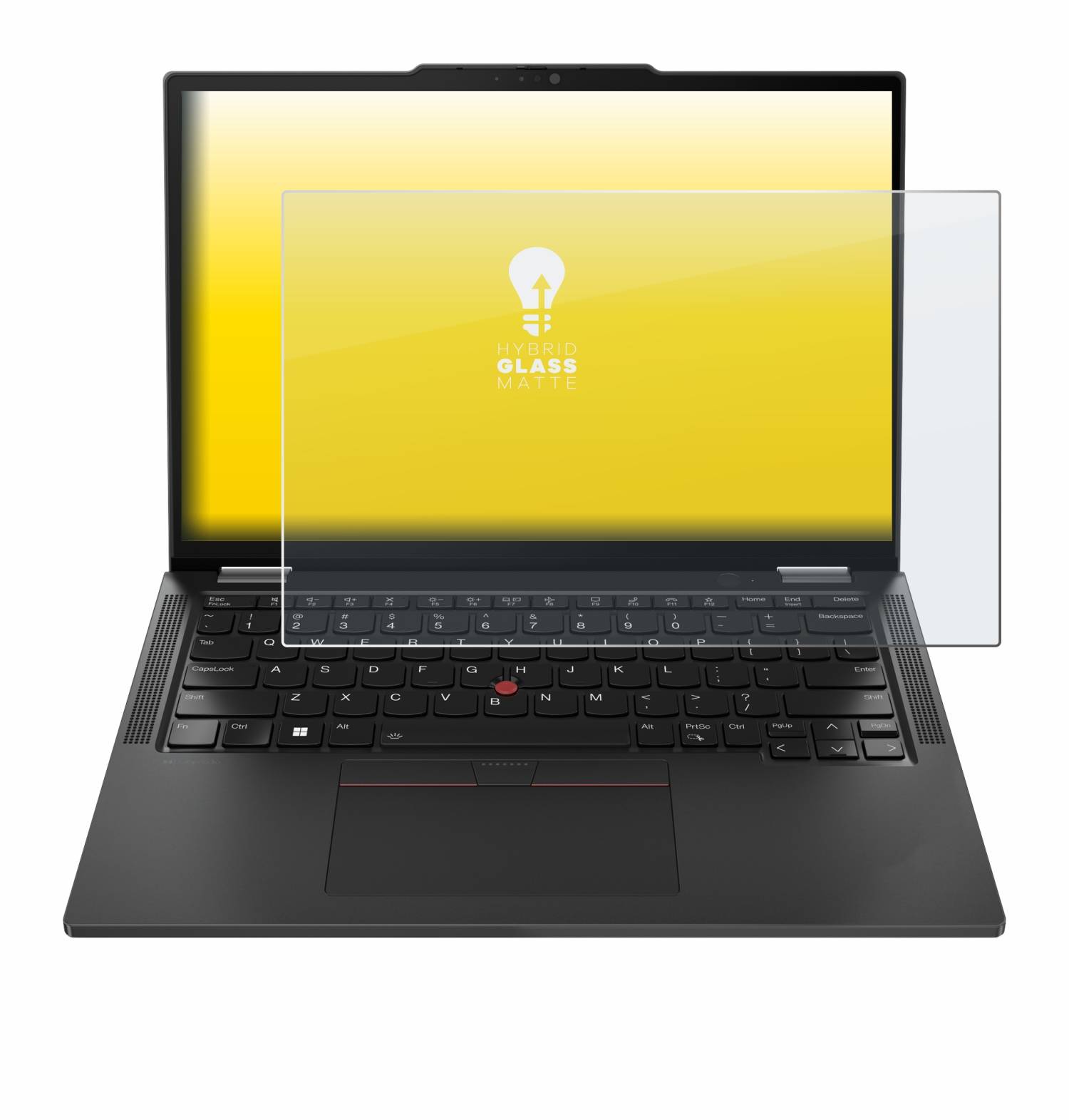 upscreen Hybrid Glas Matt Schutz-Folie für Lenovo ThinkPad X13 Gen 5