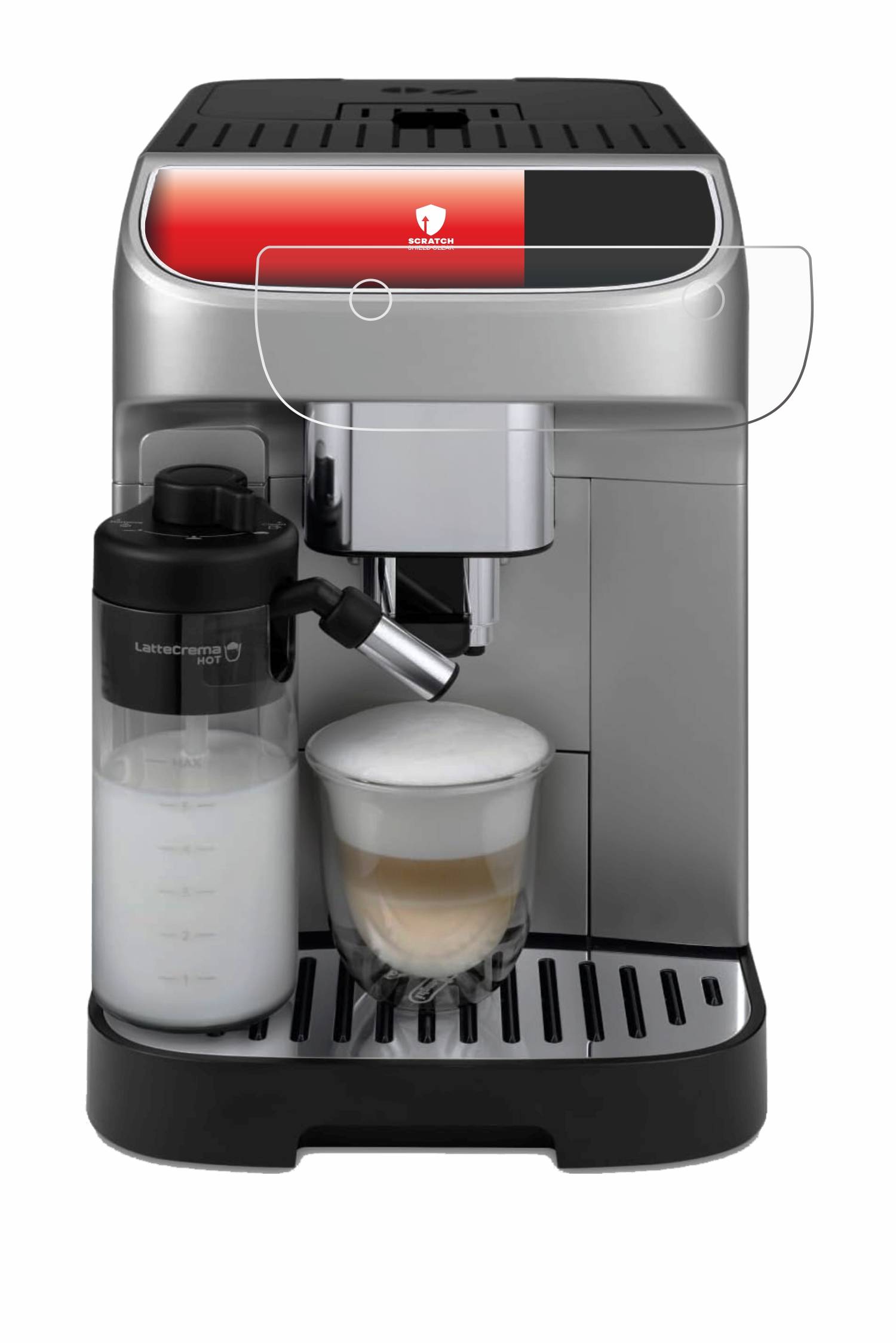 upscreen Scratch Shield Schutzfolie für DeLonghi Magnifica Plus