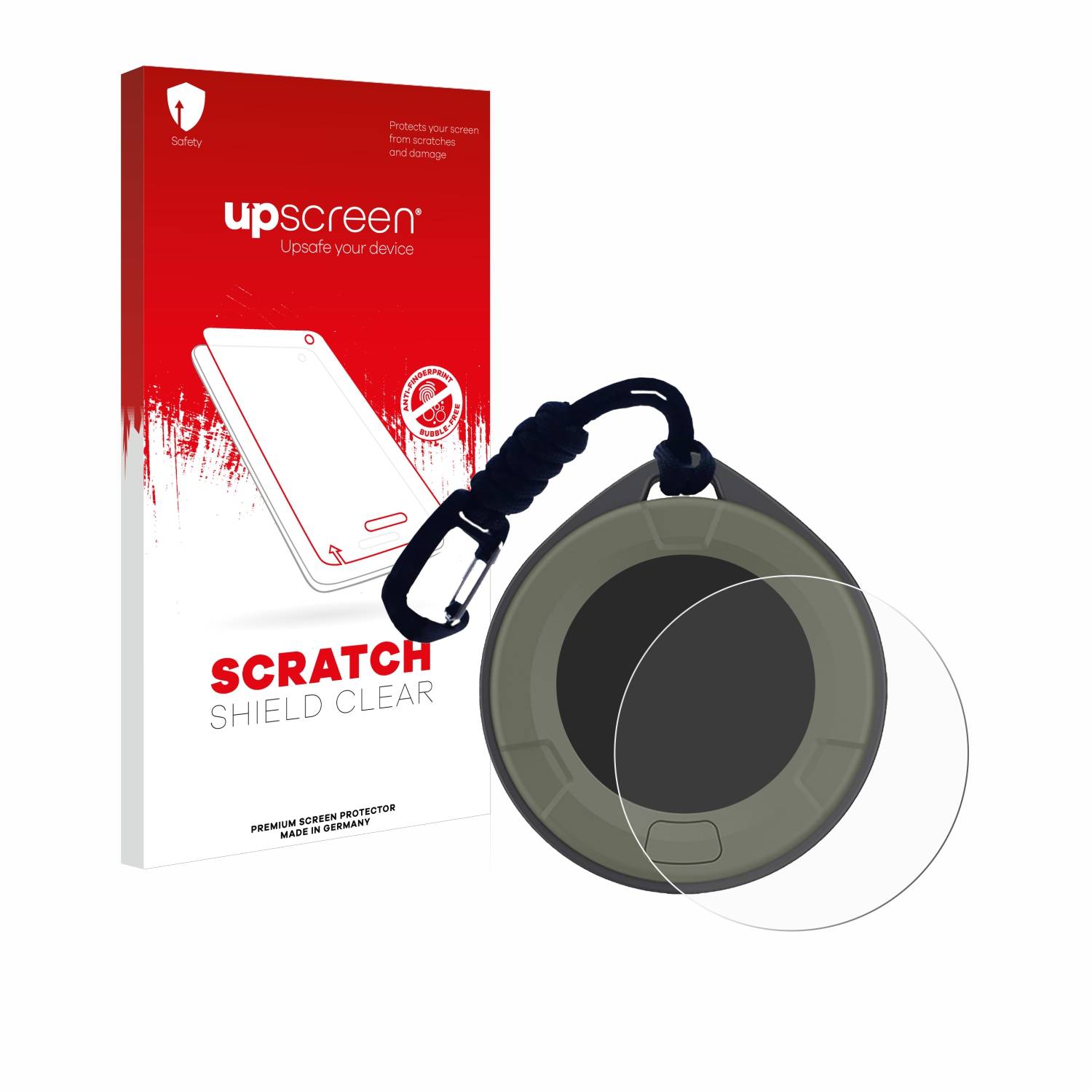 upscreen Schutzfolie für lsenlty portable CO2 detector Kratzschutz Anti-Fingerprint Klar