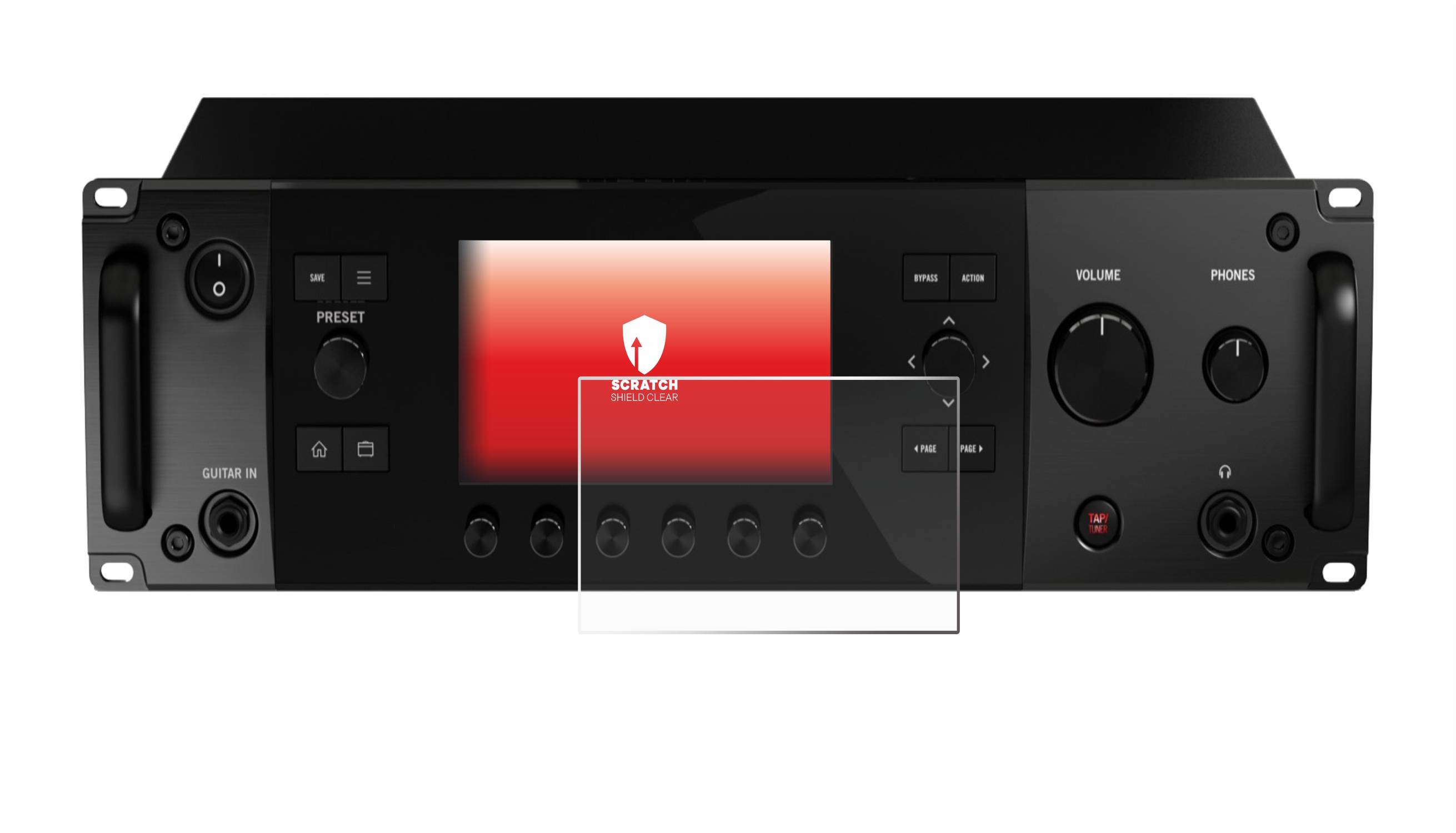 upscreen Scratch Shield Schutzfolie für Line 6 Helix Rack