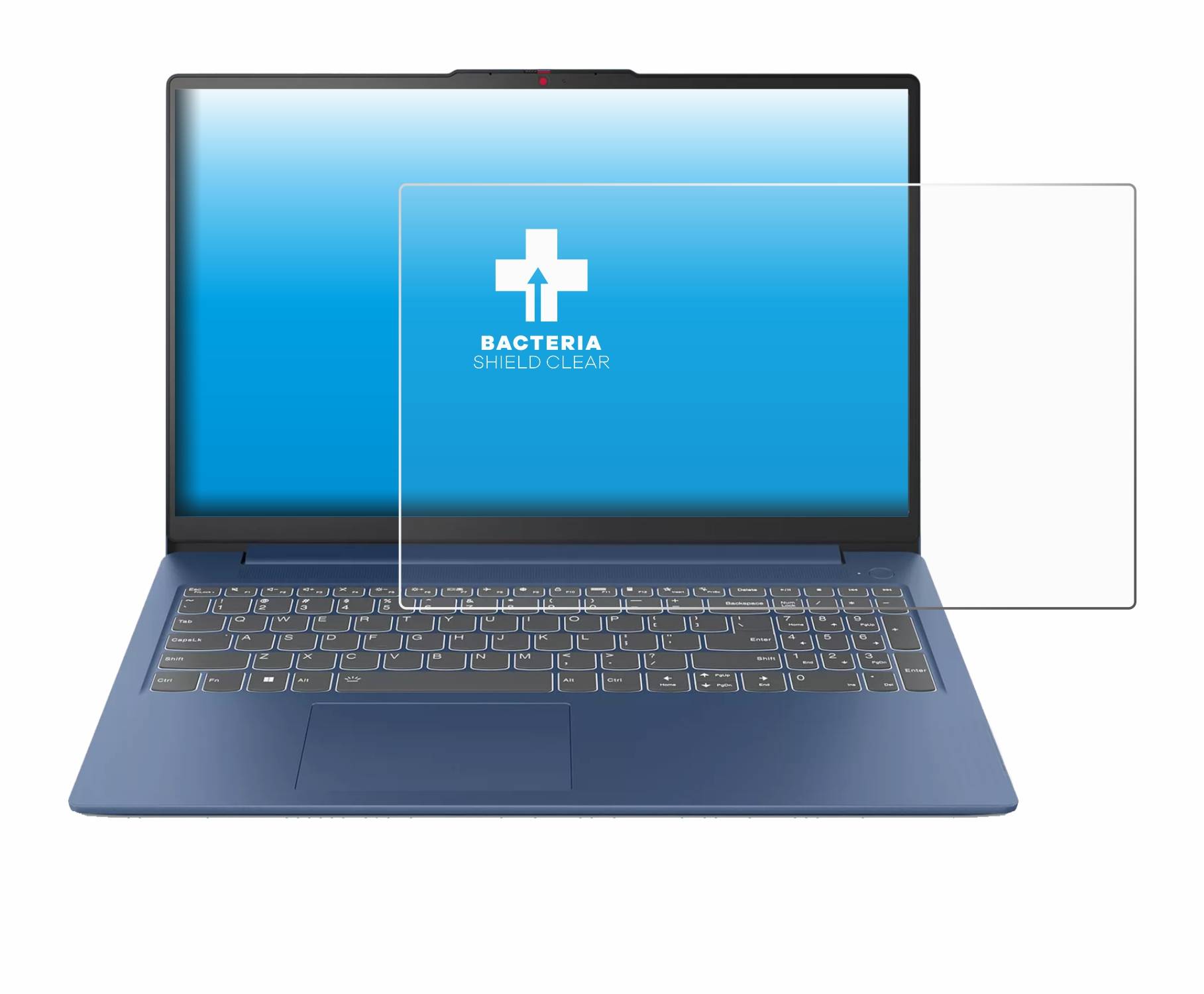 upscreen Bacteria Shield Schutzfolie für Lenovo IdeaPad Slim 3 Gen 8 15 - Antibakteriell