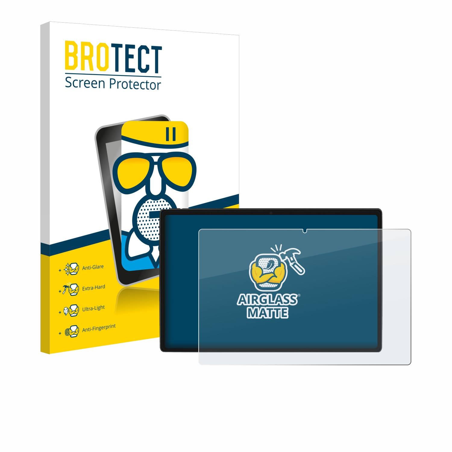 BROTECT AirGlass Flexible Schutz Glas Folie für Goodtel G10 Matt Entspiegelt