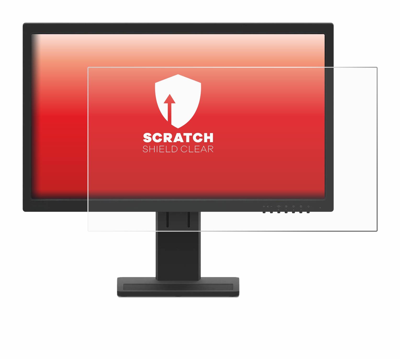 upscreen Scratch Shield Schutzfolie für Lenovo ThinkVision E22-28