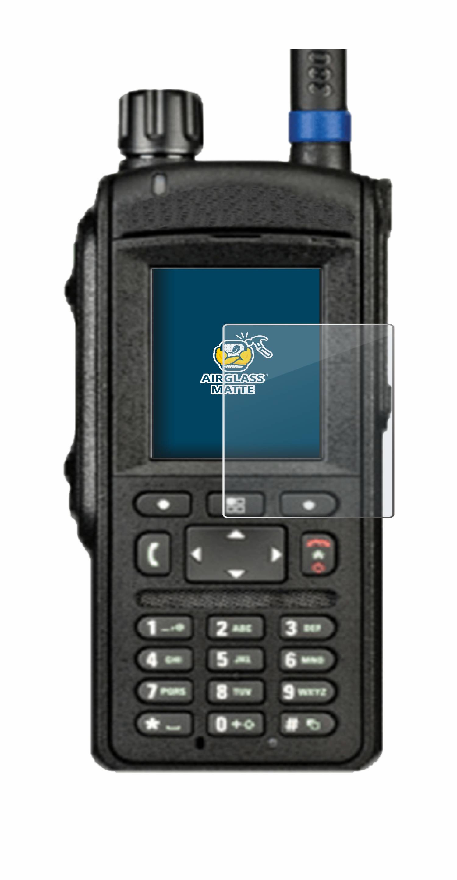 BROTECT AirGlass Matt Glas Schutz Folie für Motorola MTP6650