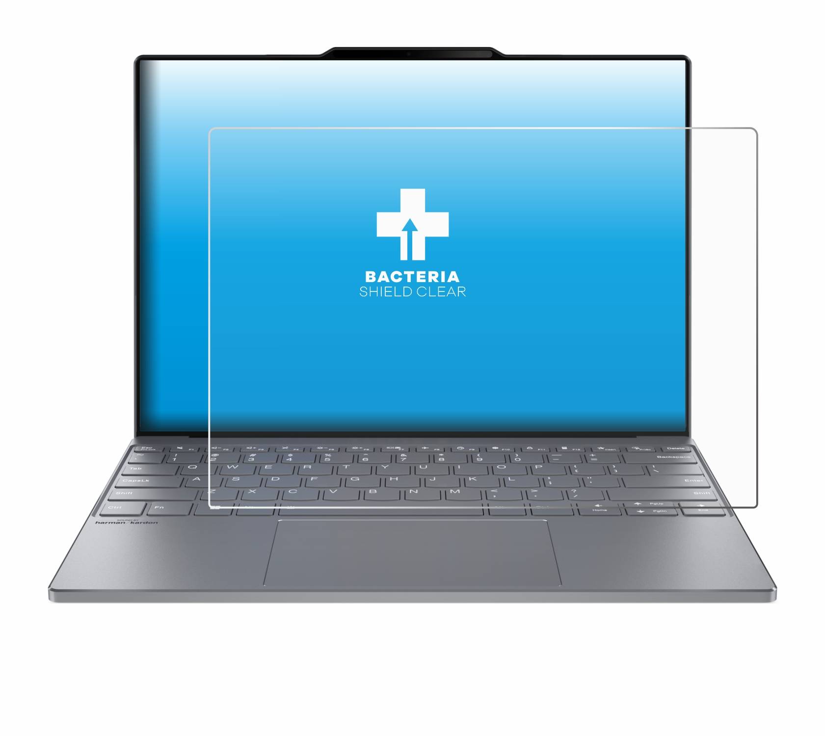 upscreen Bacteria Shield Schutzfolie für Lenovo ThinkBook 13x Gen 4 - Antibakteriell