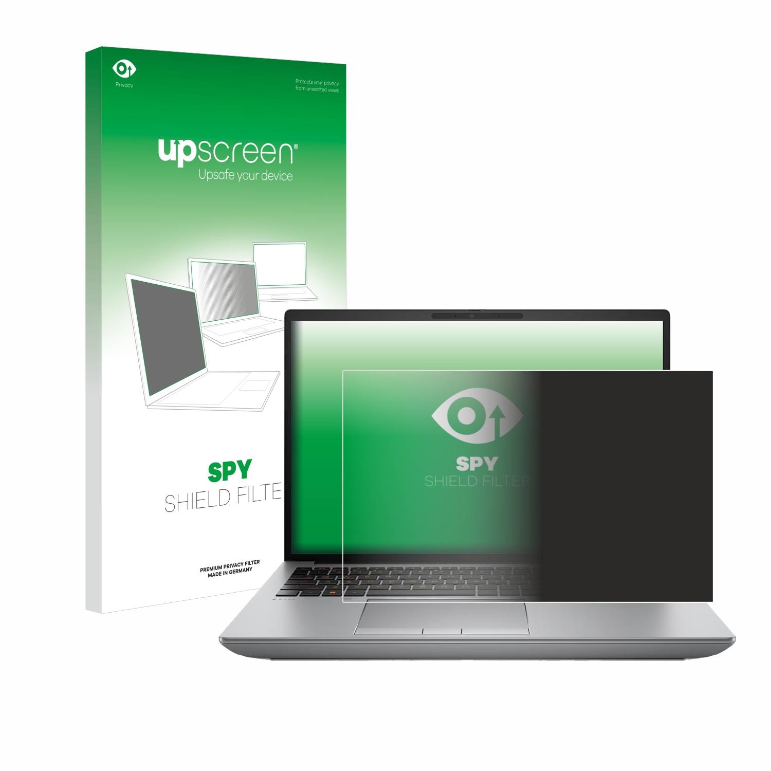 upscreen Blickschutzfilter für HP ZBook Fury 16 G10 Blaulichtfilter Sichtschutz Privacy Anti Spy abnehmbar
