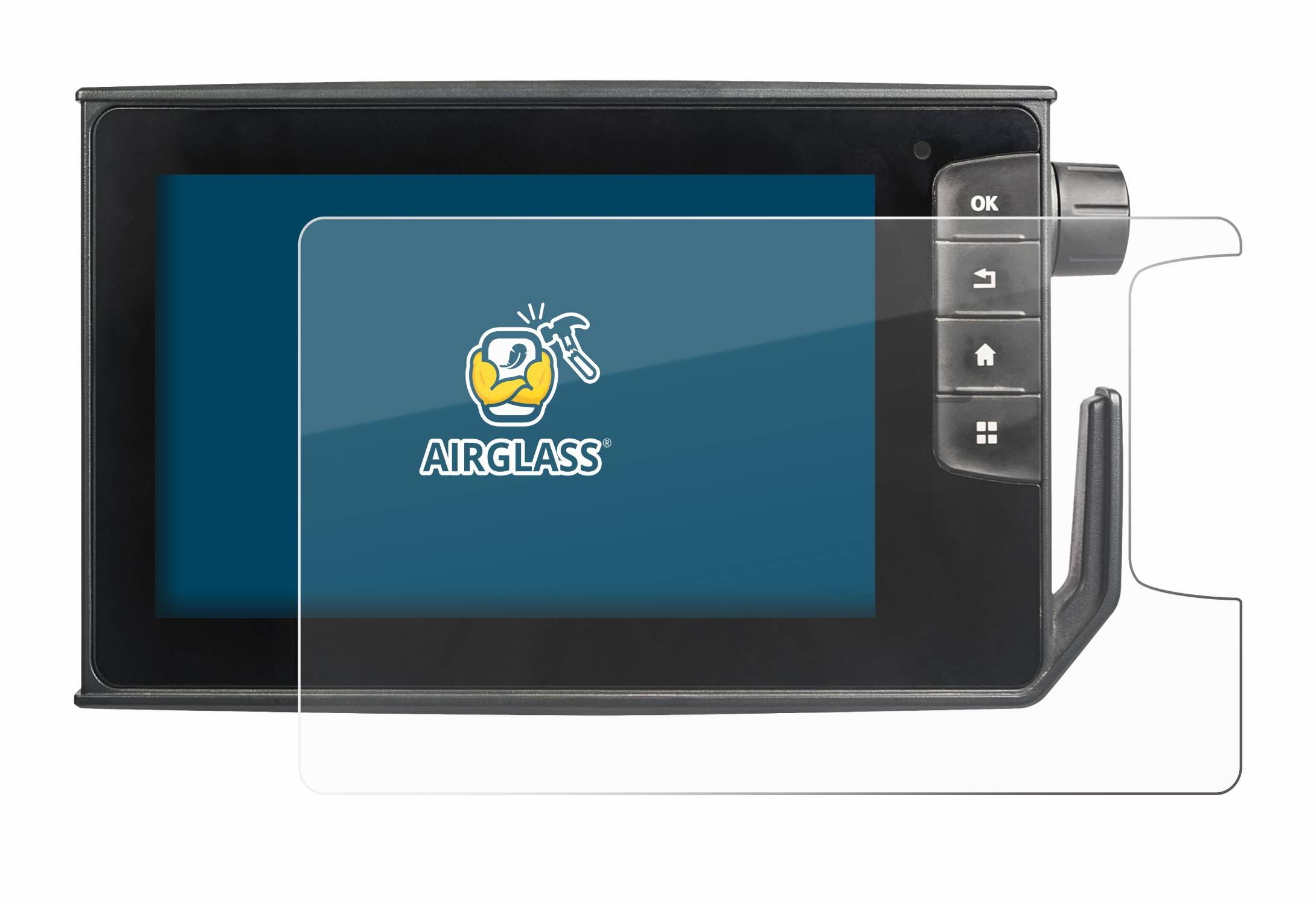 BROTECT AirGlass Flexible Schutz Glas Folie für Valtra SmartTouch Terminal Klar Transparent