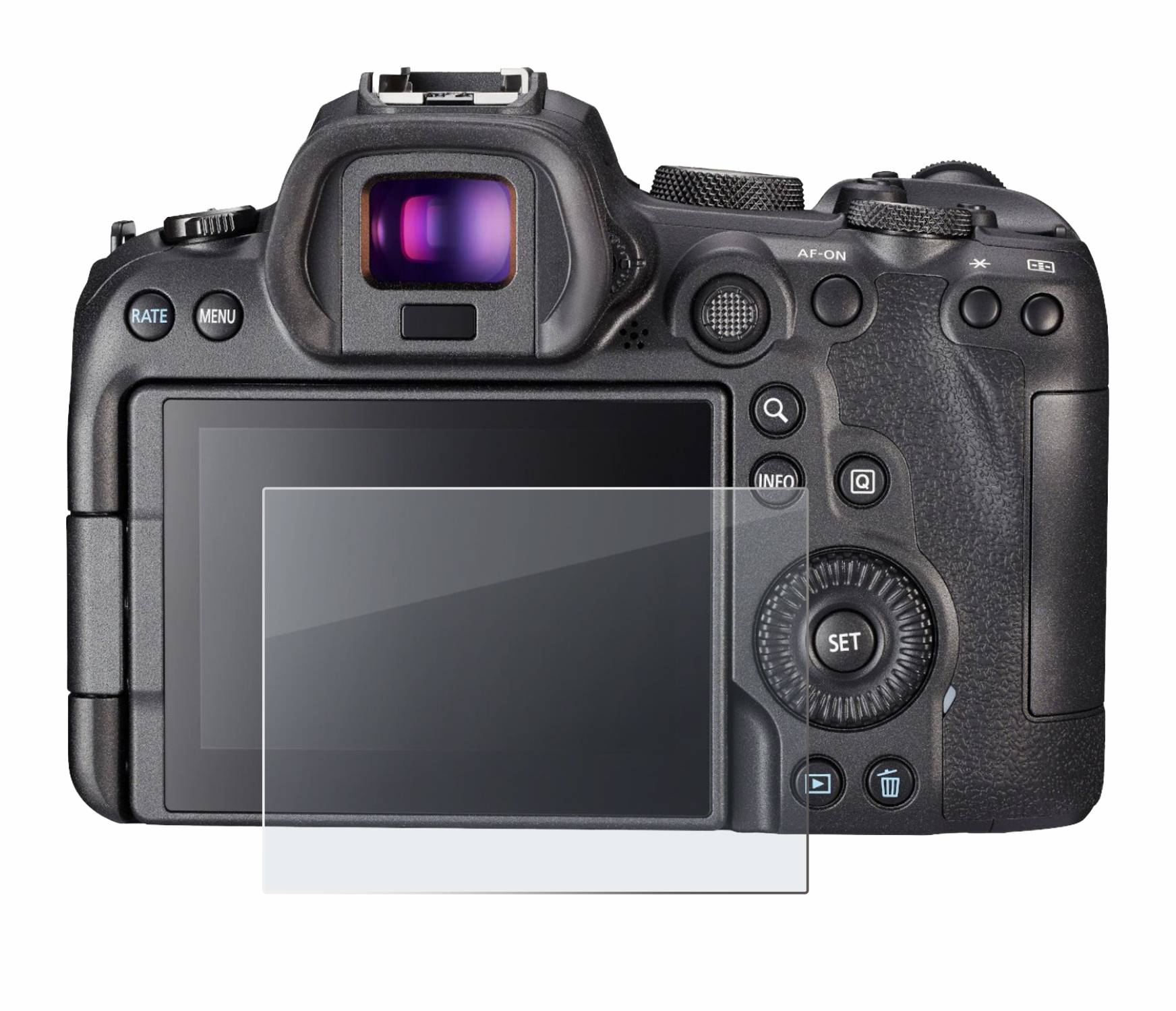 upscreen Hybrid Glas Matt Schutz-Folie für Sony A7S III