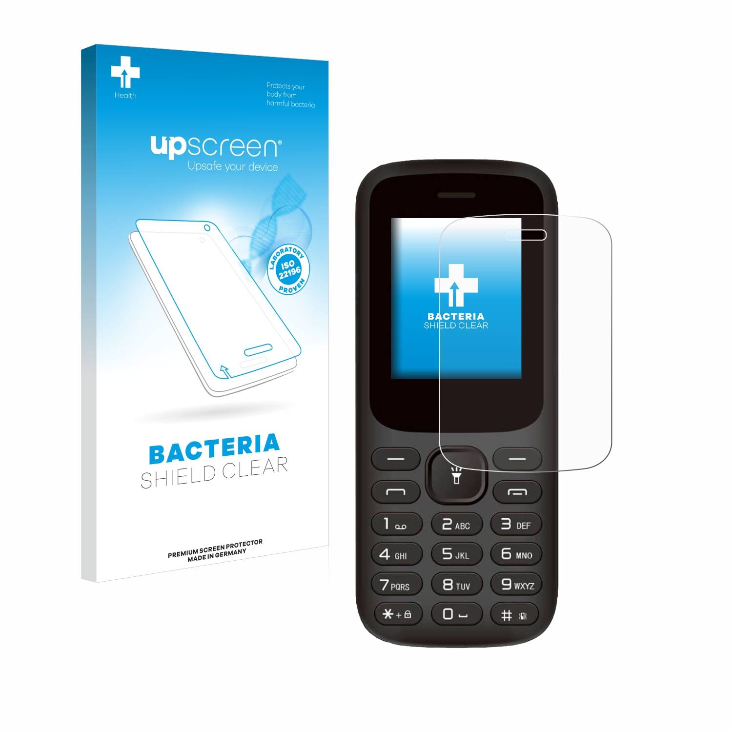 upscreen Bacteria Shield Schutzfolie für MP myPhone Fusion - Antibakteriell