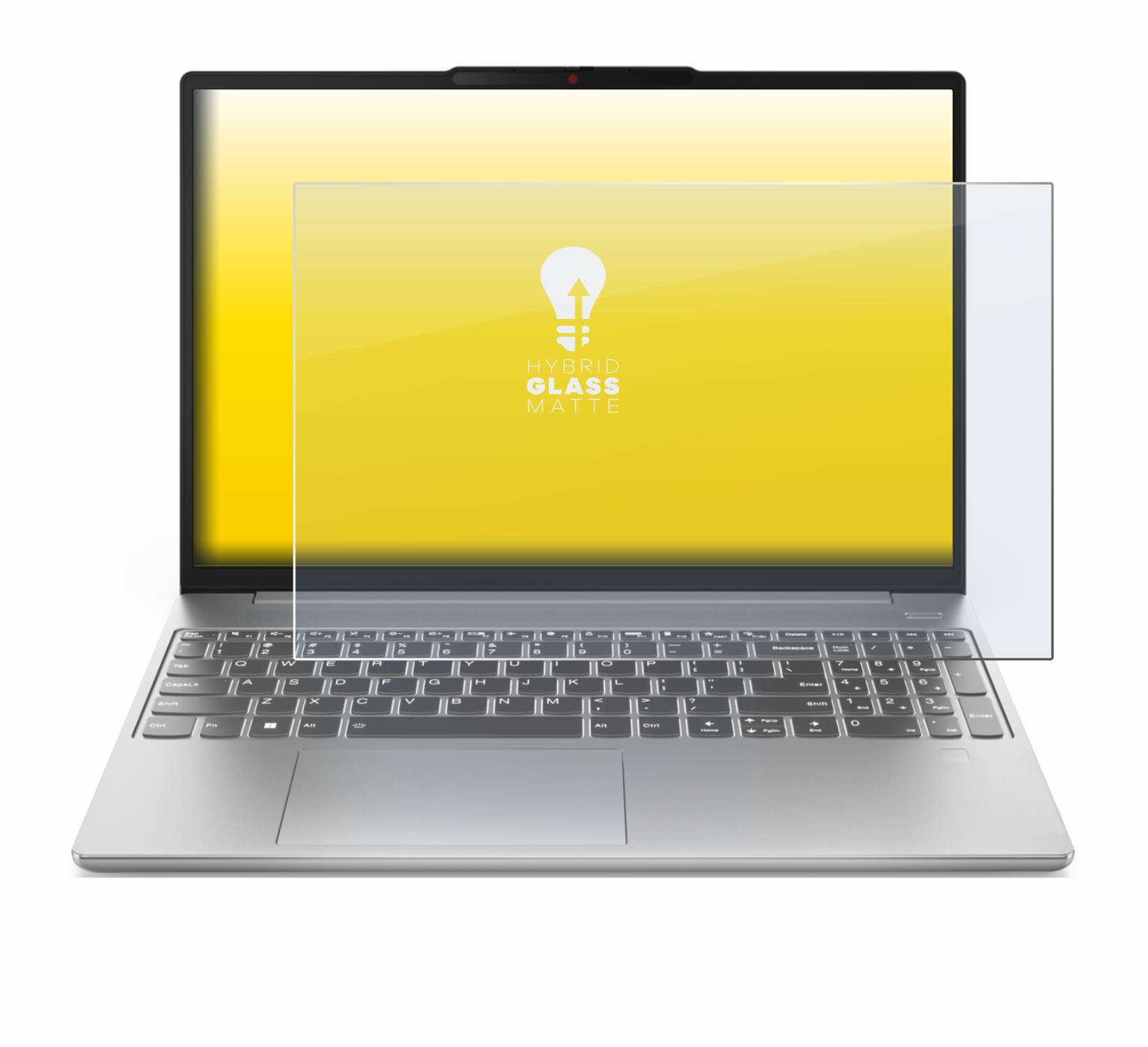 upscreen Hybrid Glas Matt Schutz-Folie für Lenovo IdeaPad Slim 5i Gen 9 16