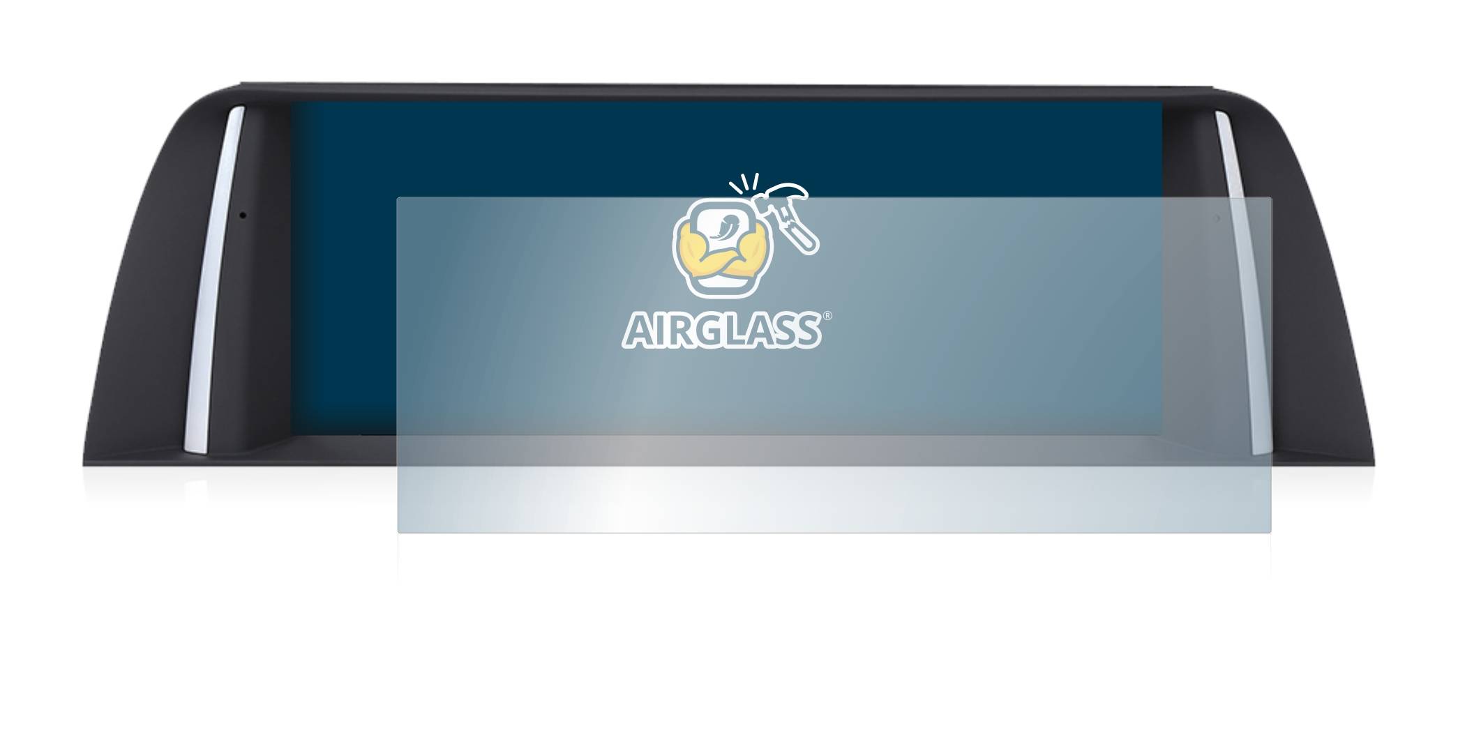 BROTECT AirGlass Glas Schutz-Folie für BMW 5 F11 2012 Infotainment System - Schutzglas