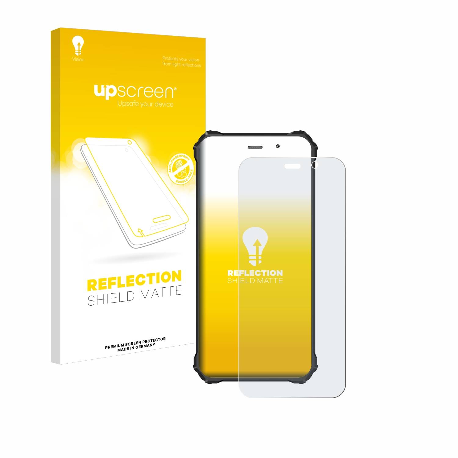 upscreen Reflection Shield Matt Schutzfolie für Fossibot F101P