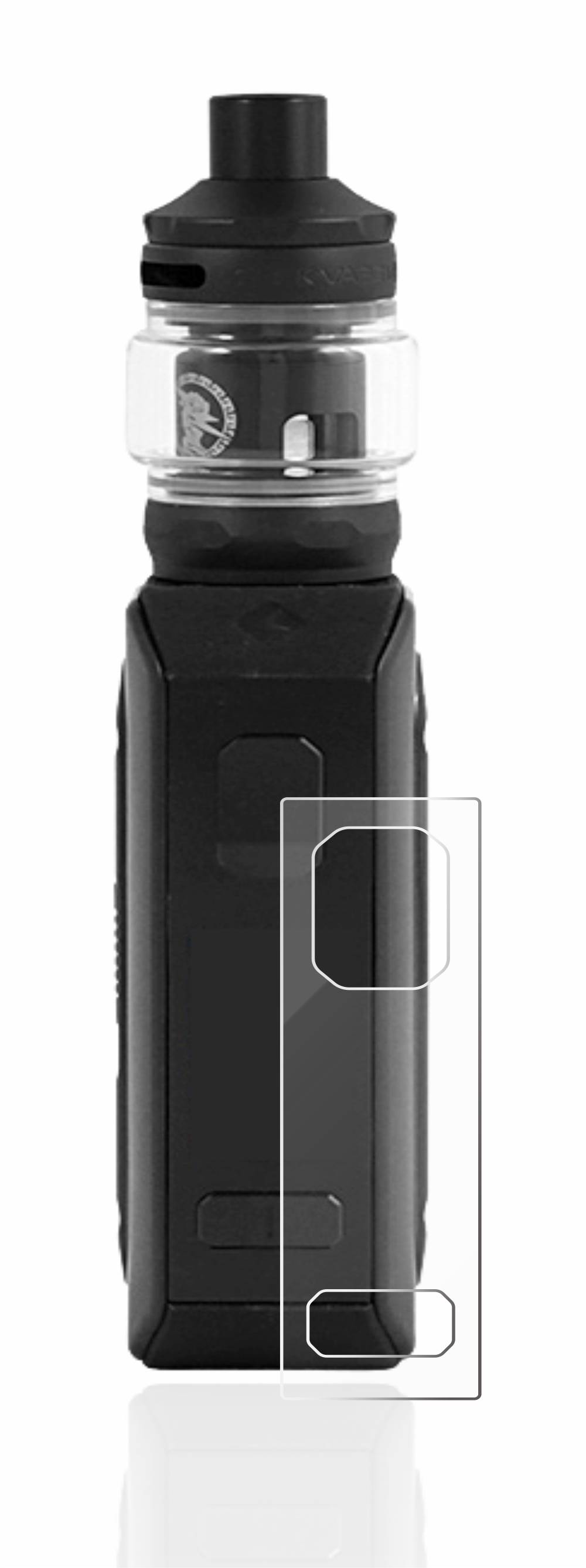 upscreen Flexible Schutz Glas Folie für GeekVape Aegis Mini 2 M100 Schutzglas 9H Hybridglas Klar