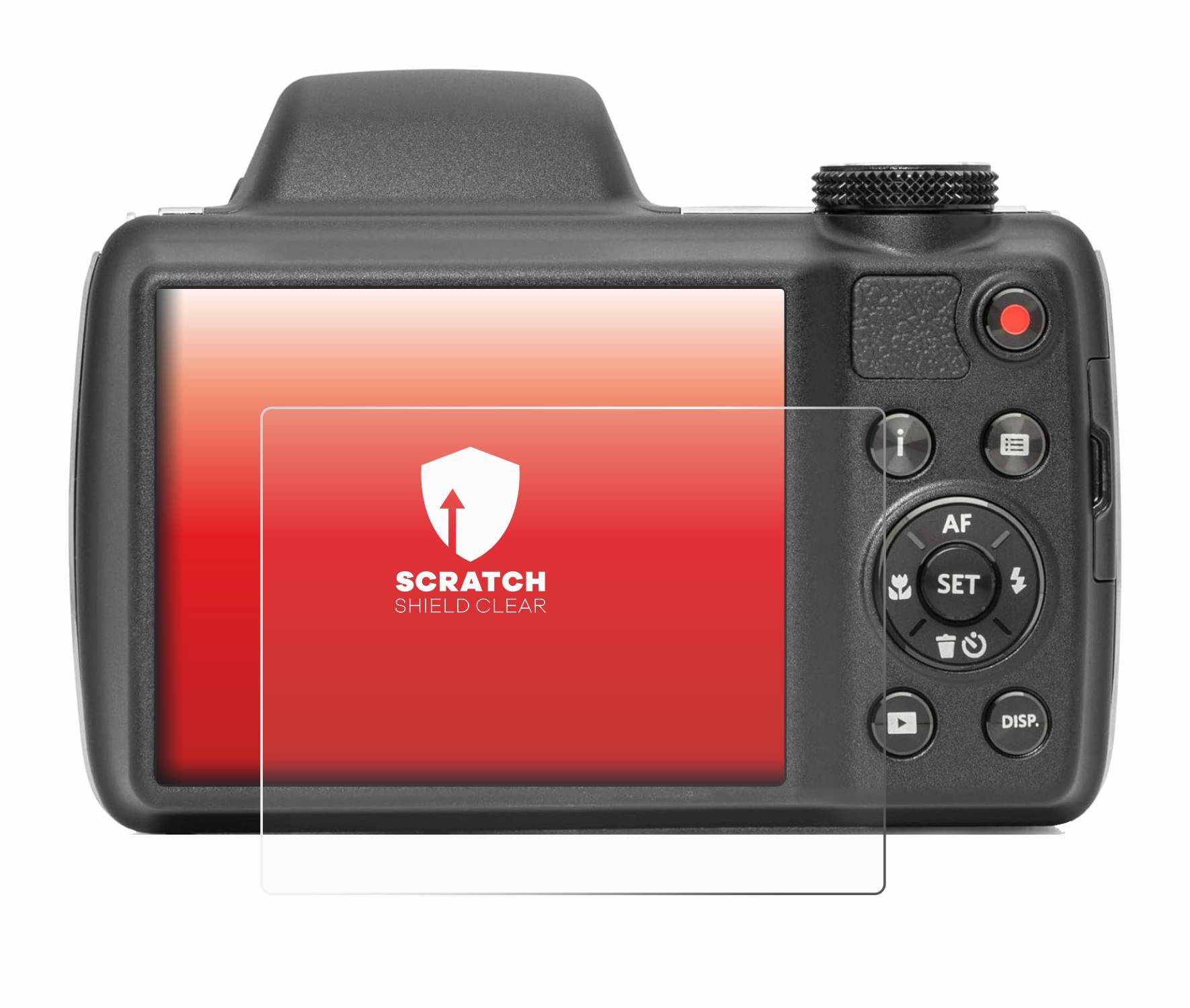 upscreen Scratch Shield Schutzfolie für Kodak Pixpro AZ528
