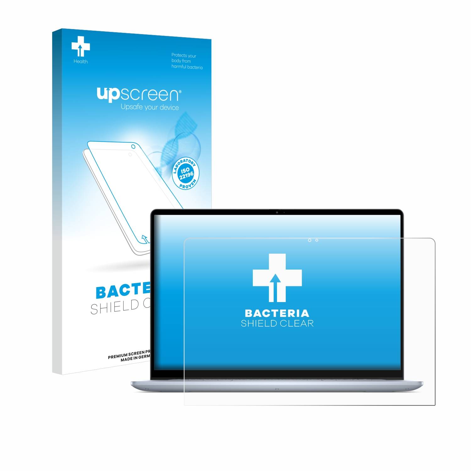 upscreen Bacteria Shield Schutzfolie für Dell Inspiron 16 7640 2-in-1 - Antibakteriell