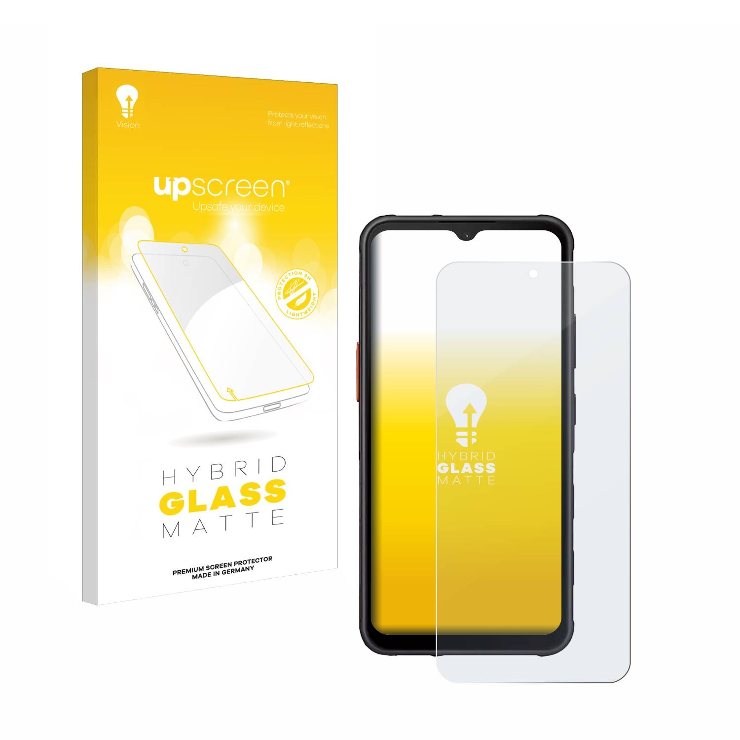 upscreen Hybrid Glas Matt Panzer-Folie für Samsung Galaxy XCover 7