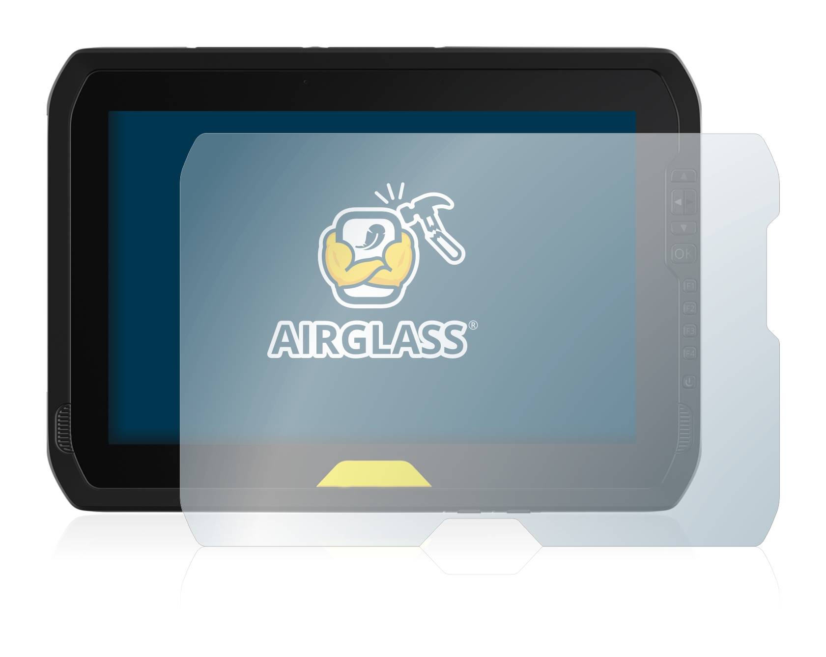 BROTECT AirGlass Flexible Schutz Glas Folie für Trimble T100 Klar Transparent