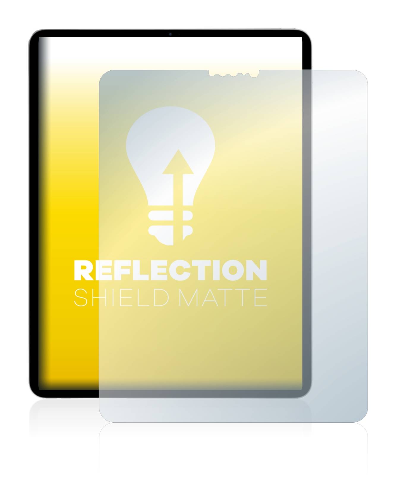 upscreen Reflection Shield Matt Schutzfolie für Apple iPad Pro 11 WiFi 2021 (3. Gen.)