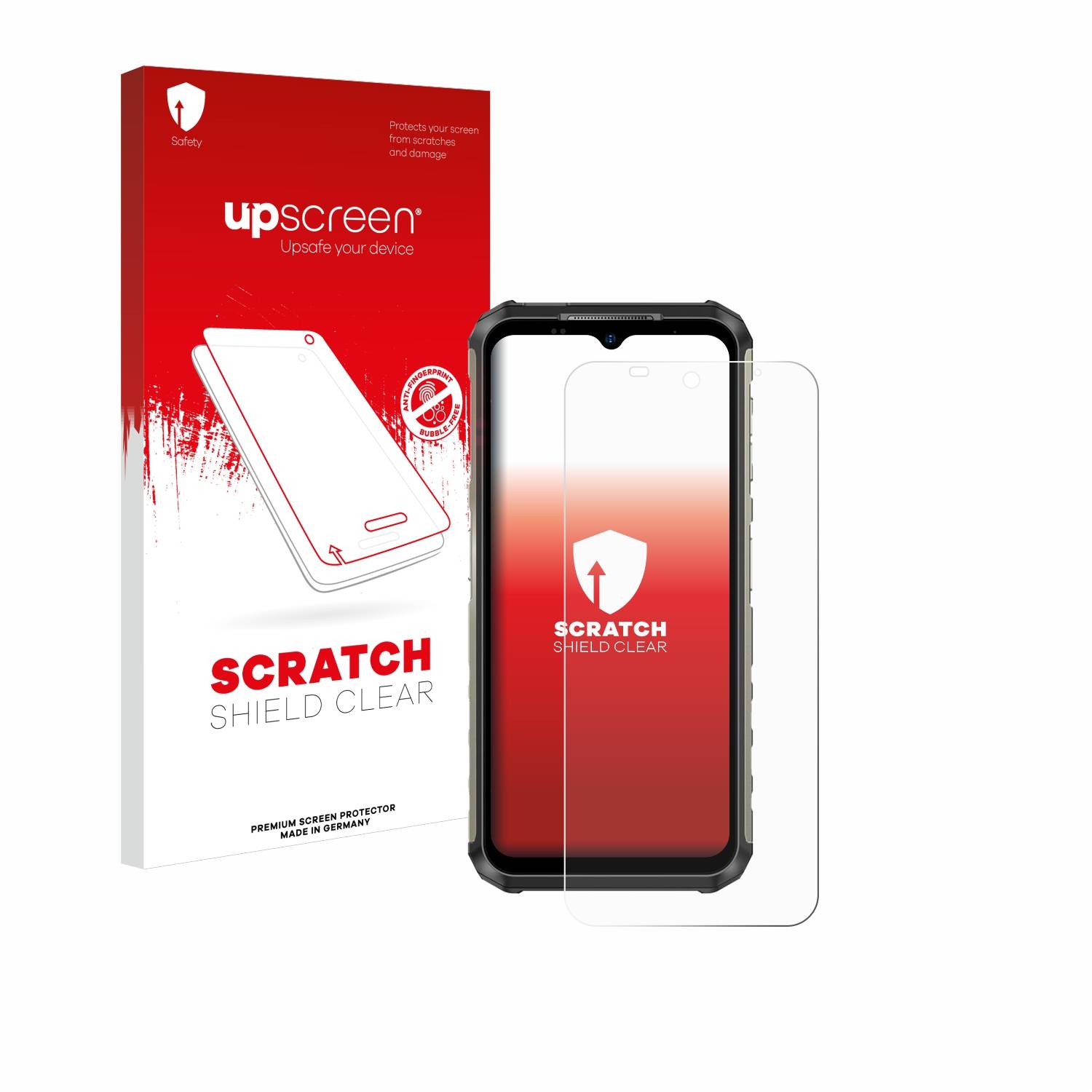 upscreen Schutzfolie für Ulefone Armor 22 Kratzschutz Anti-Fingerprint Klar