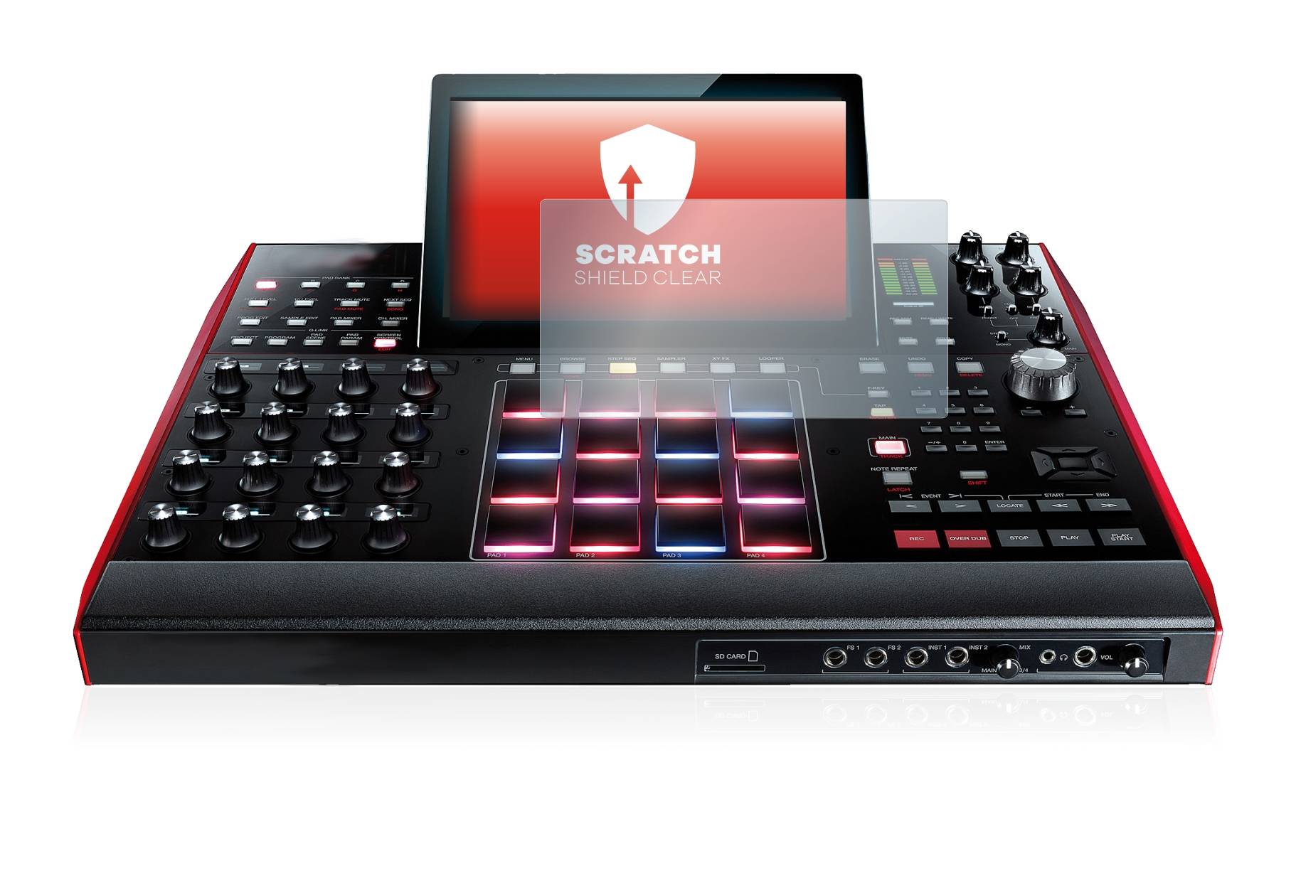 upscreen Scratch Shield Schutzfolie für Akai MPC X 10.1