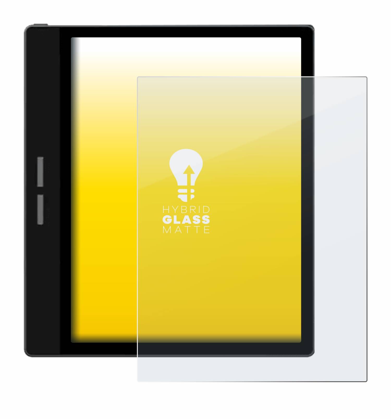 upscreen Hybrid Glas Matt Panzer-Folie für Bigme B751C