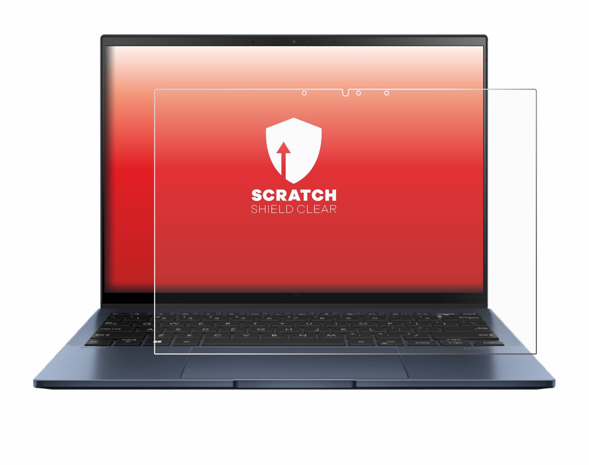 upscreen Scratch Shield Schutzfolie für ASUS ZenBook S 13 OLED UM5302