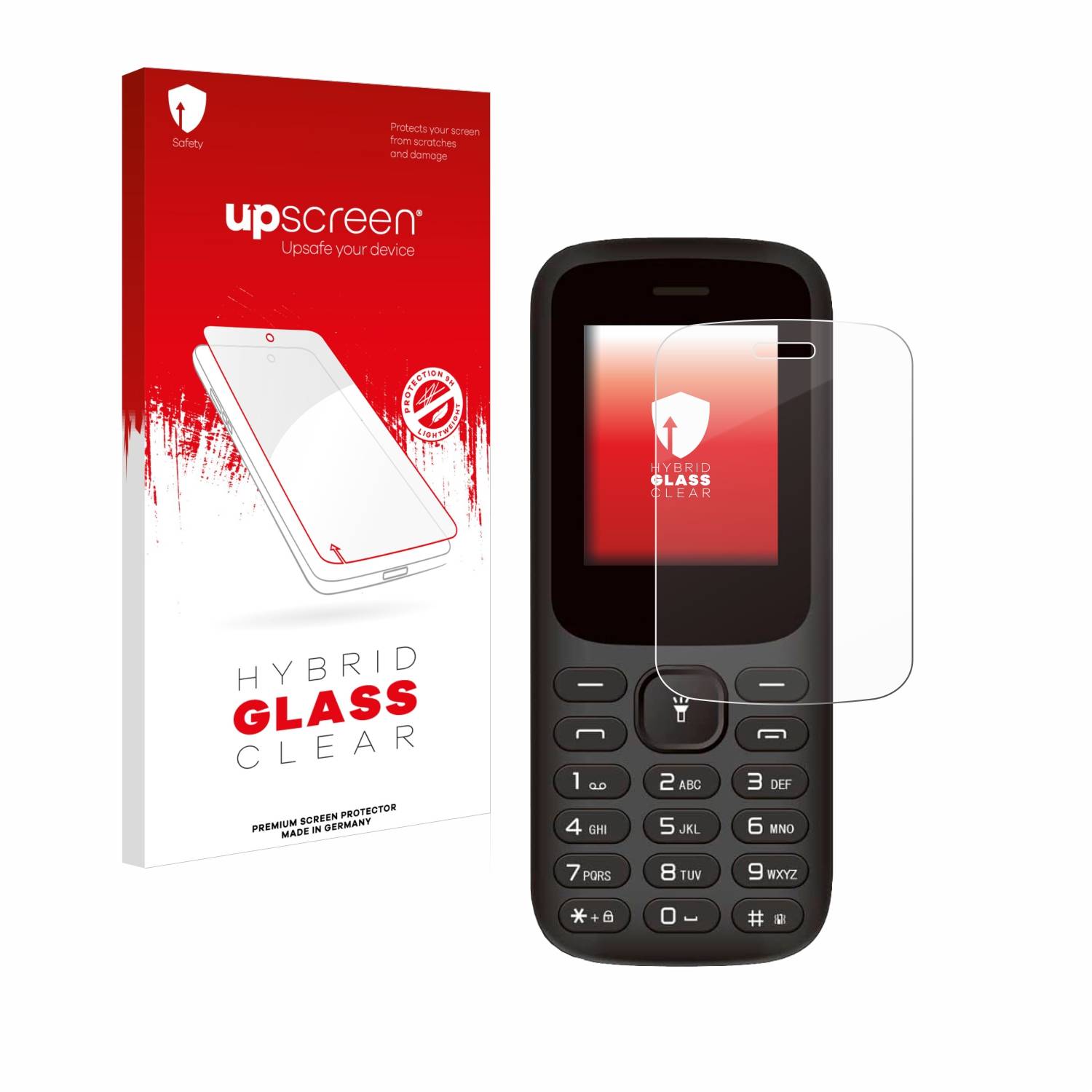 upscreen Hybrid Glas Schutz-Folie für MP myPhone Fusion