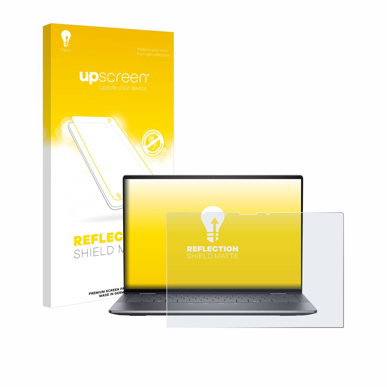 upscreen Schutzfolie für Dell Latitude 9450 2-in-1 Folie Matt Entspiegelt Anti-Reflex