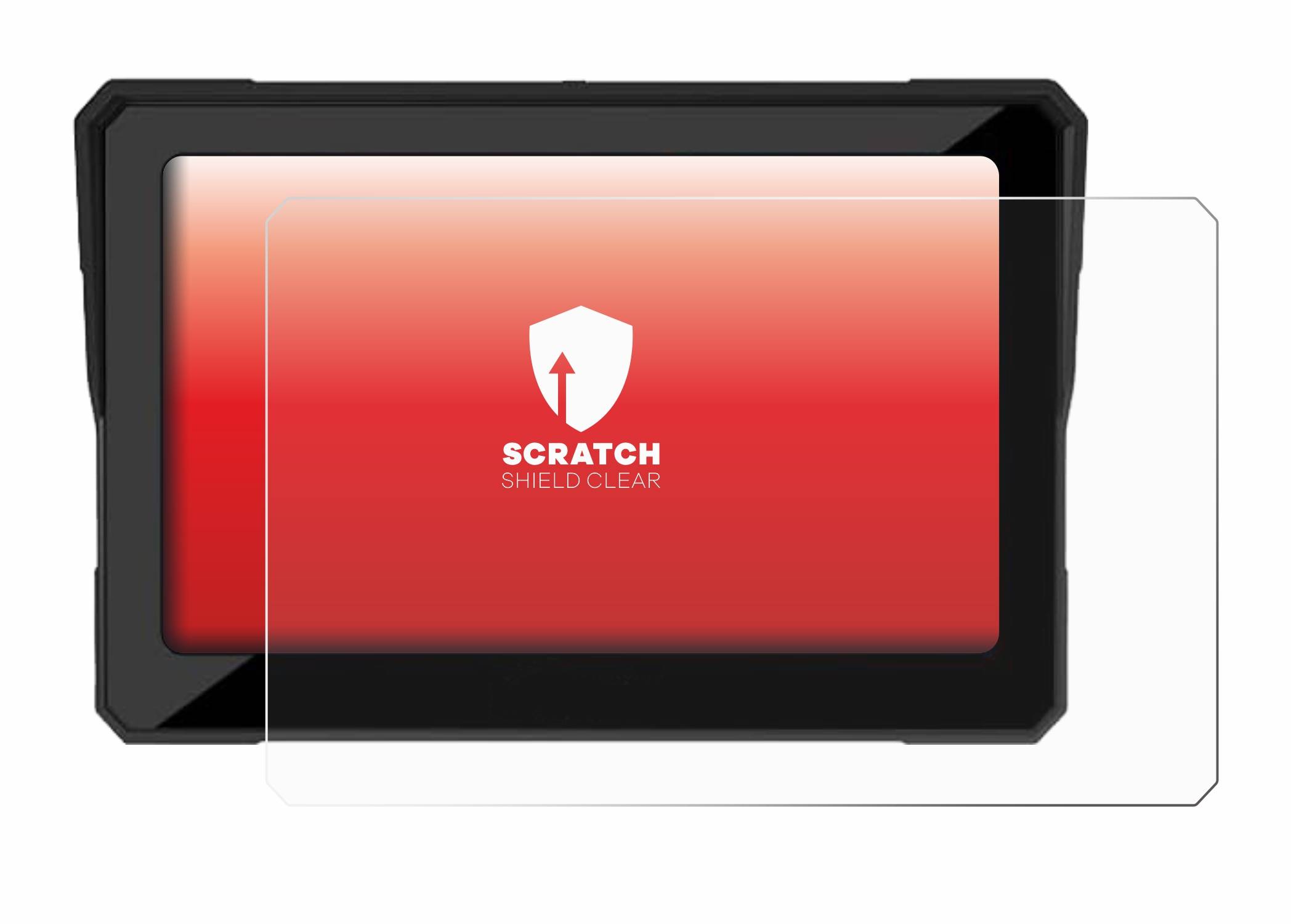 upscreen Schutzfolie für Carpuride W702 7" Kratzschutz Anti-Fingerprint Klar