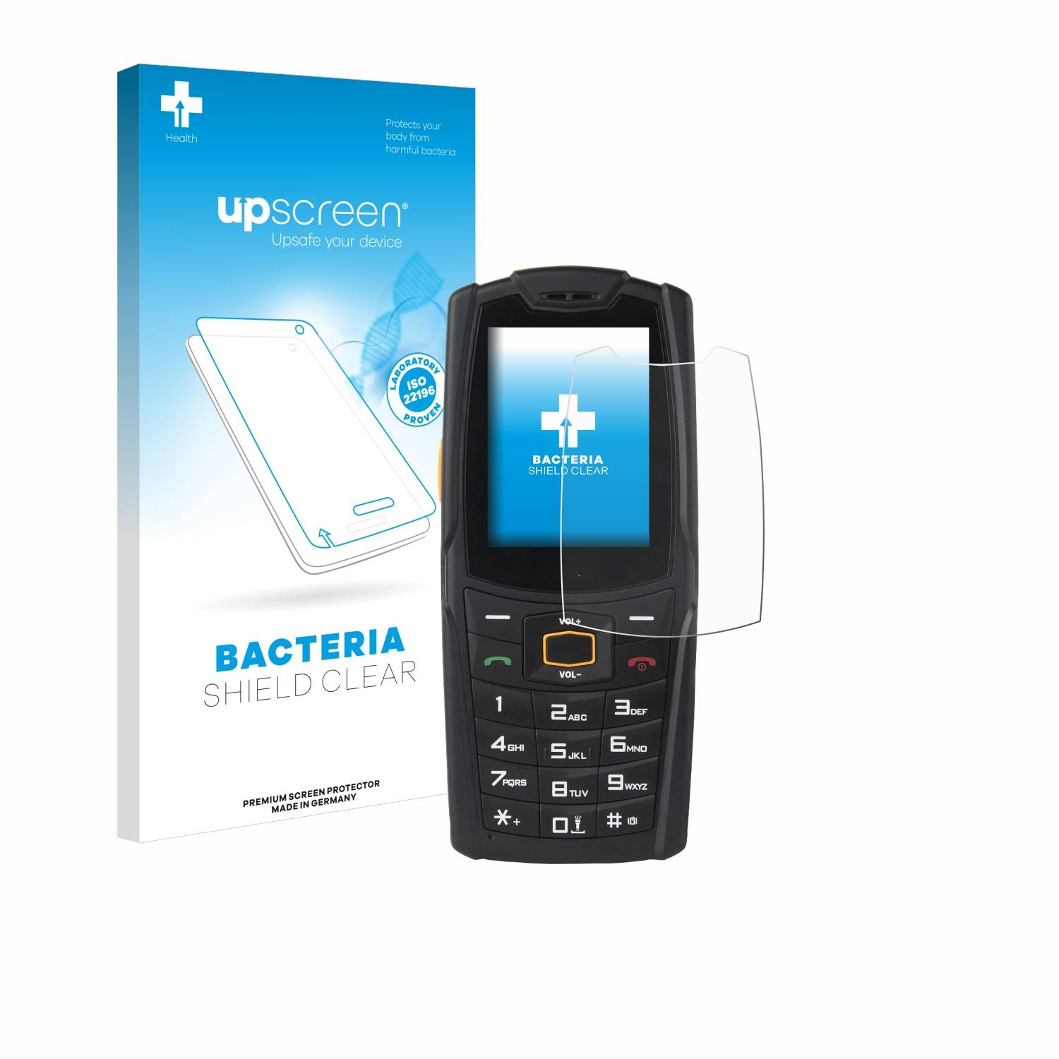 upscreen Bacteria Shield Schutzfolie für AGM M6 - Antibakteriell