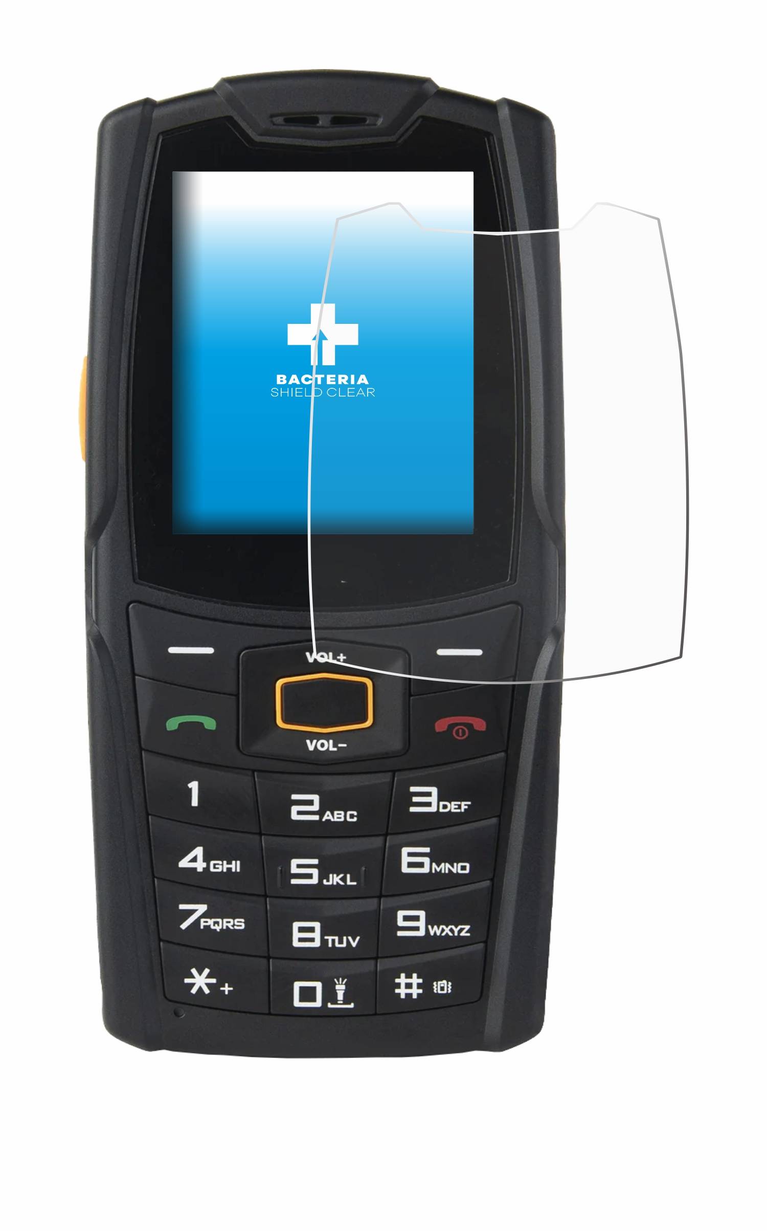 upscreen Bacteria Shield Schutzfolie für AGM M6 - Antibakteriell