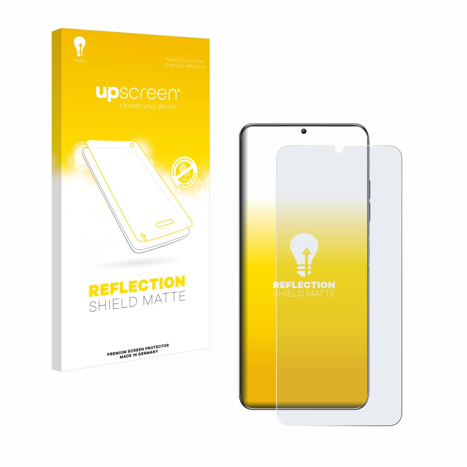 upscreen Schutzfolie für Oukitel C38 Folie Matt Entspiegelt Anti-Reflex