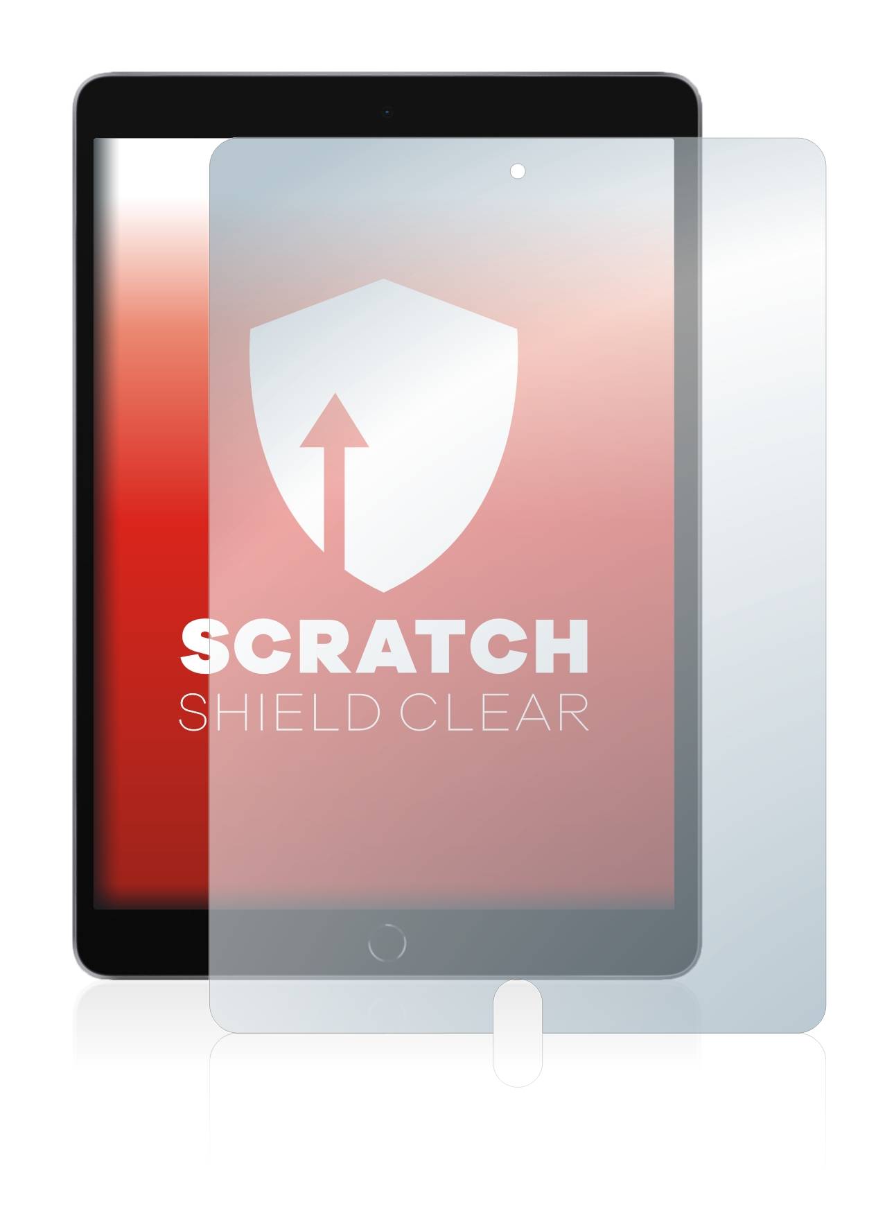 upscreen Scratch Shield Schutzfolie für Apple iPad 10.2 WiFi Cellular 2021 (9. Gen.)